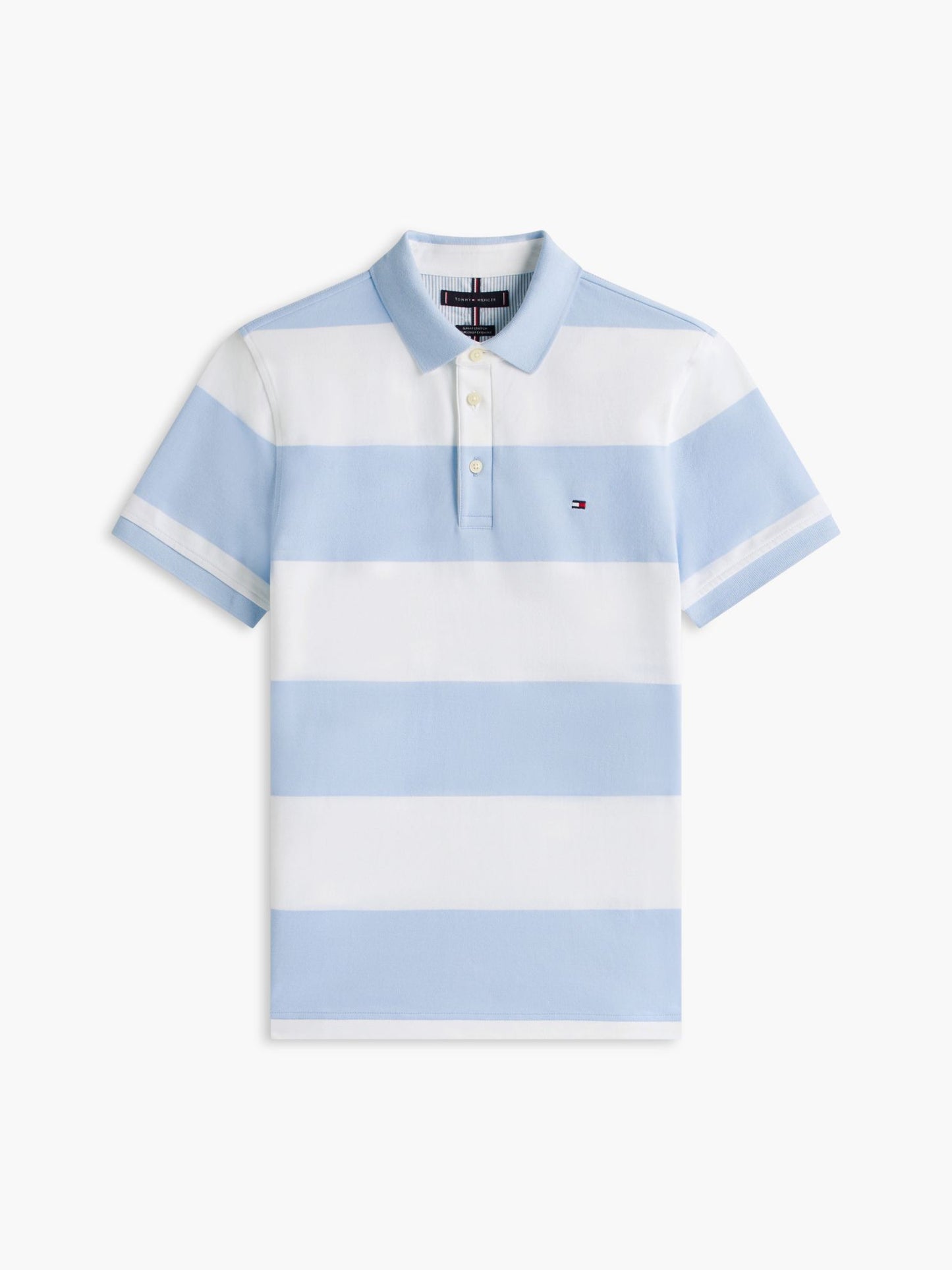 Tommy Hilfiger Slim Fit Rugby Stripe Polo