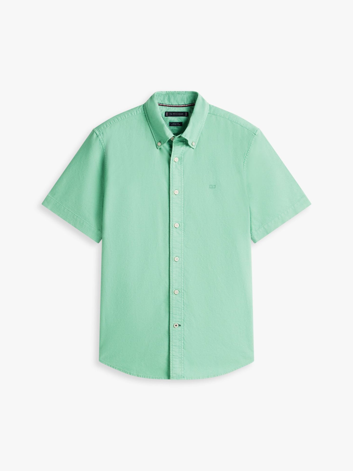 Tommy Hilfiger Regular Fit Garment-Dyed Oxford Shirt