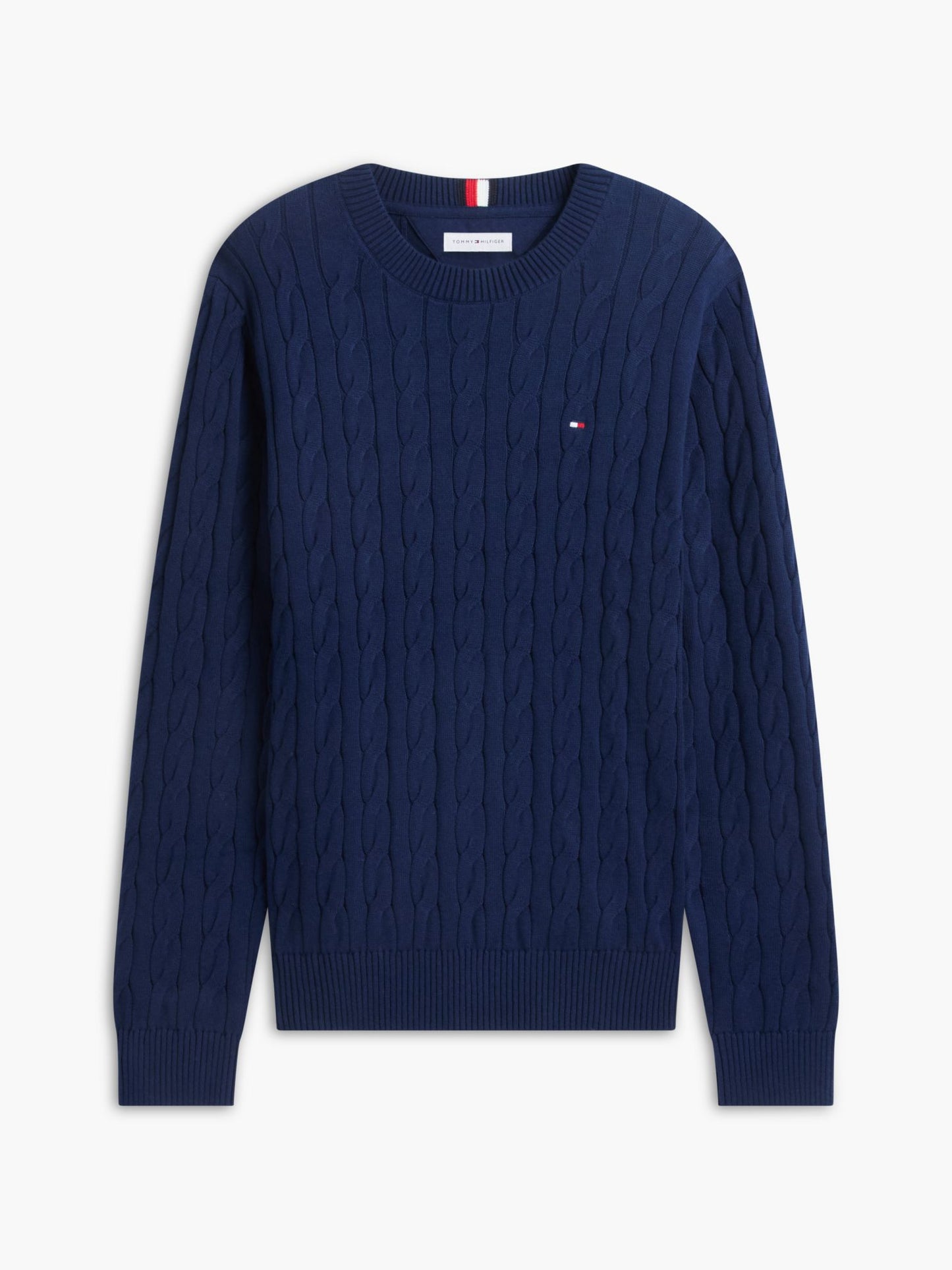Tommy Hilfiger Cable Knit Crewneck Sweater