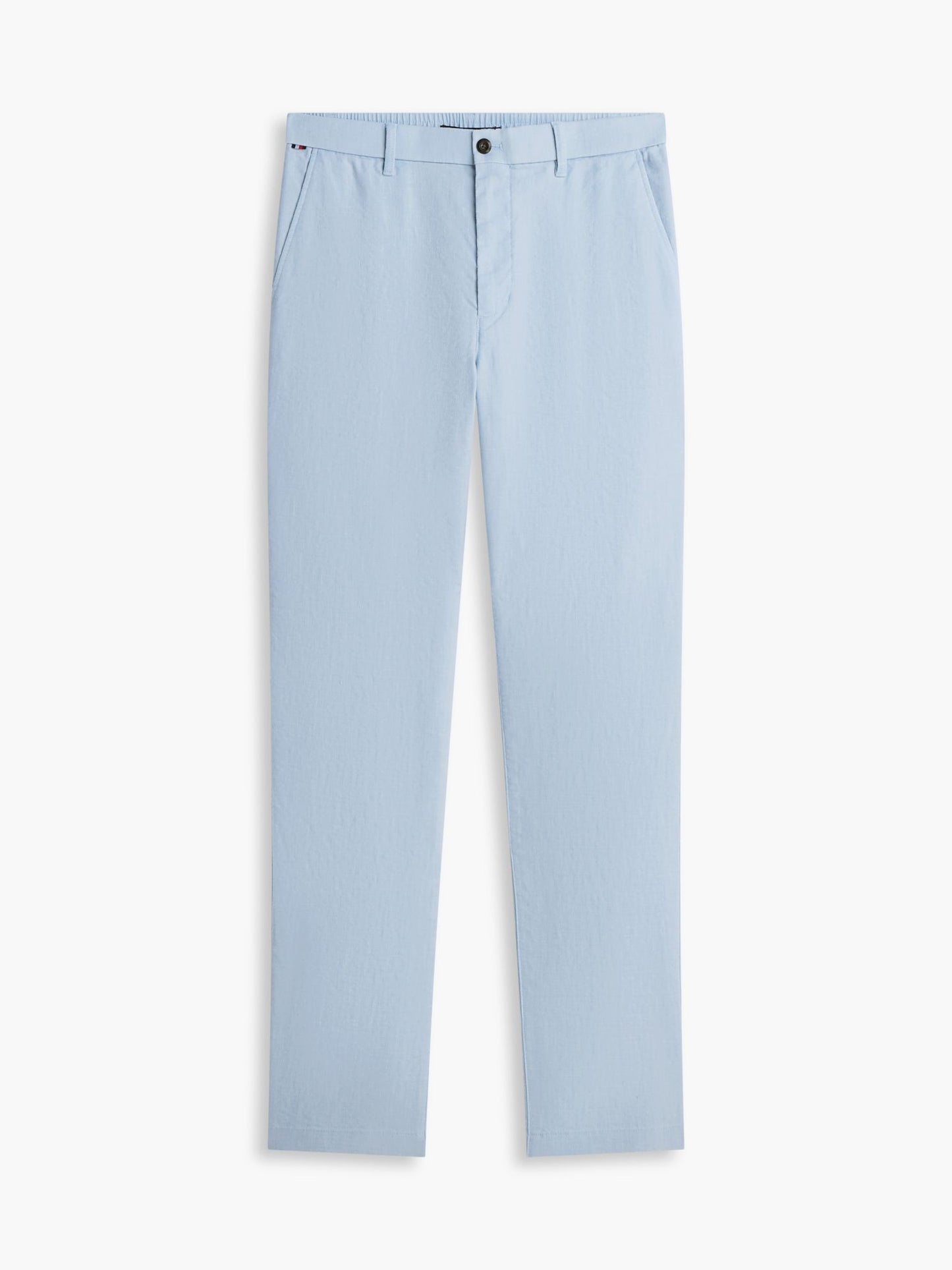 Tommy Hilfiger Linen-Blend Straight Chino