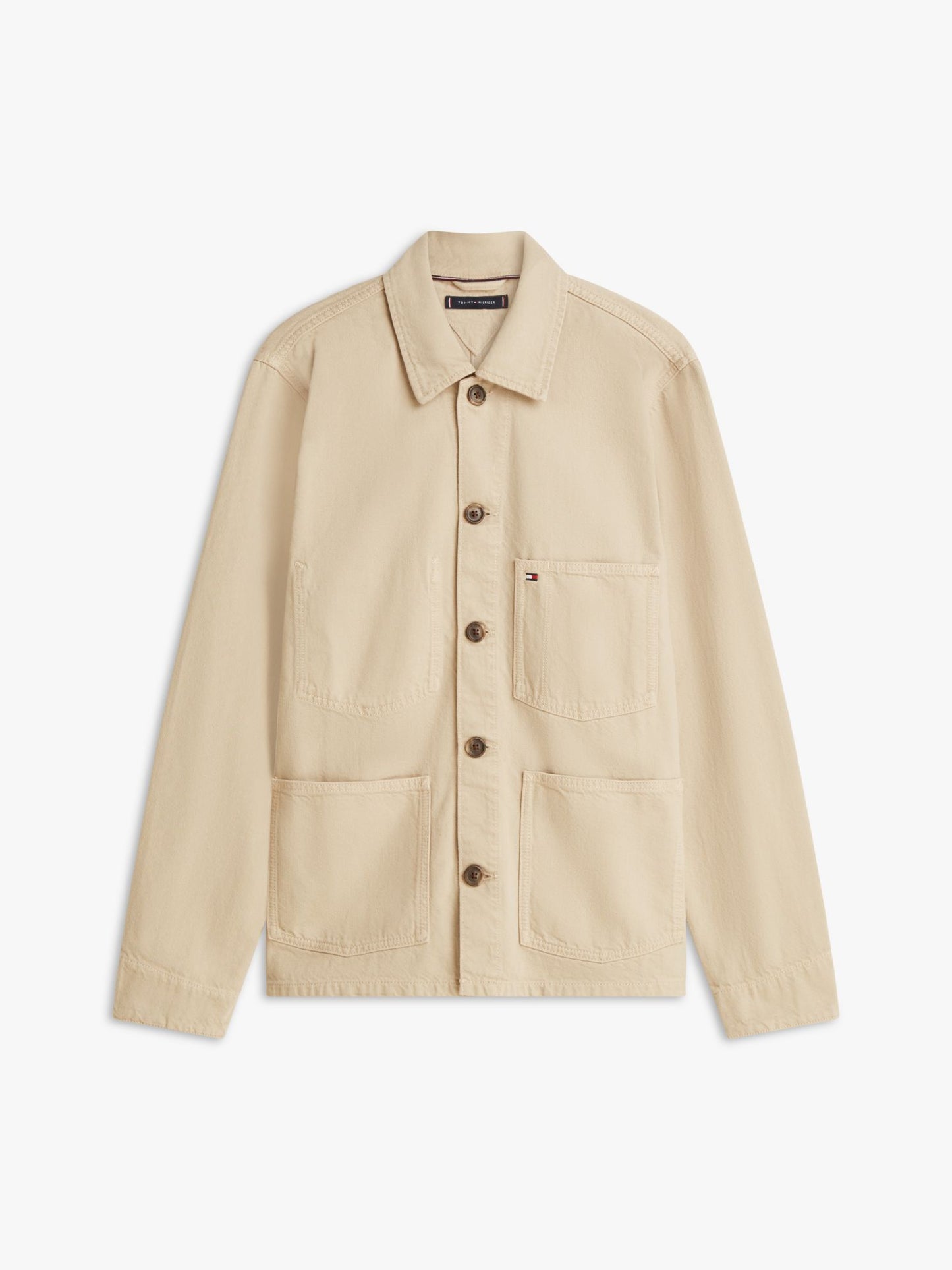 Tommy Hilfiger Garment-Dyed Denim Chore Jacket