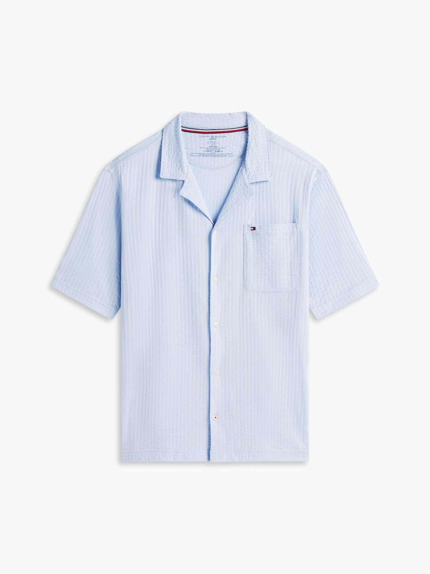 Tommy Hilfiger Short-Sleeve Seersucker Sleep Shirt