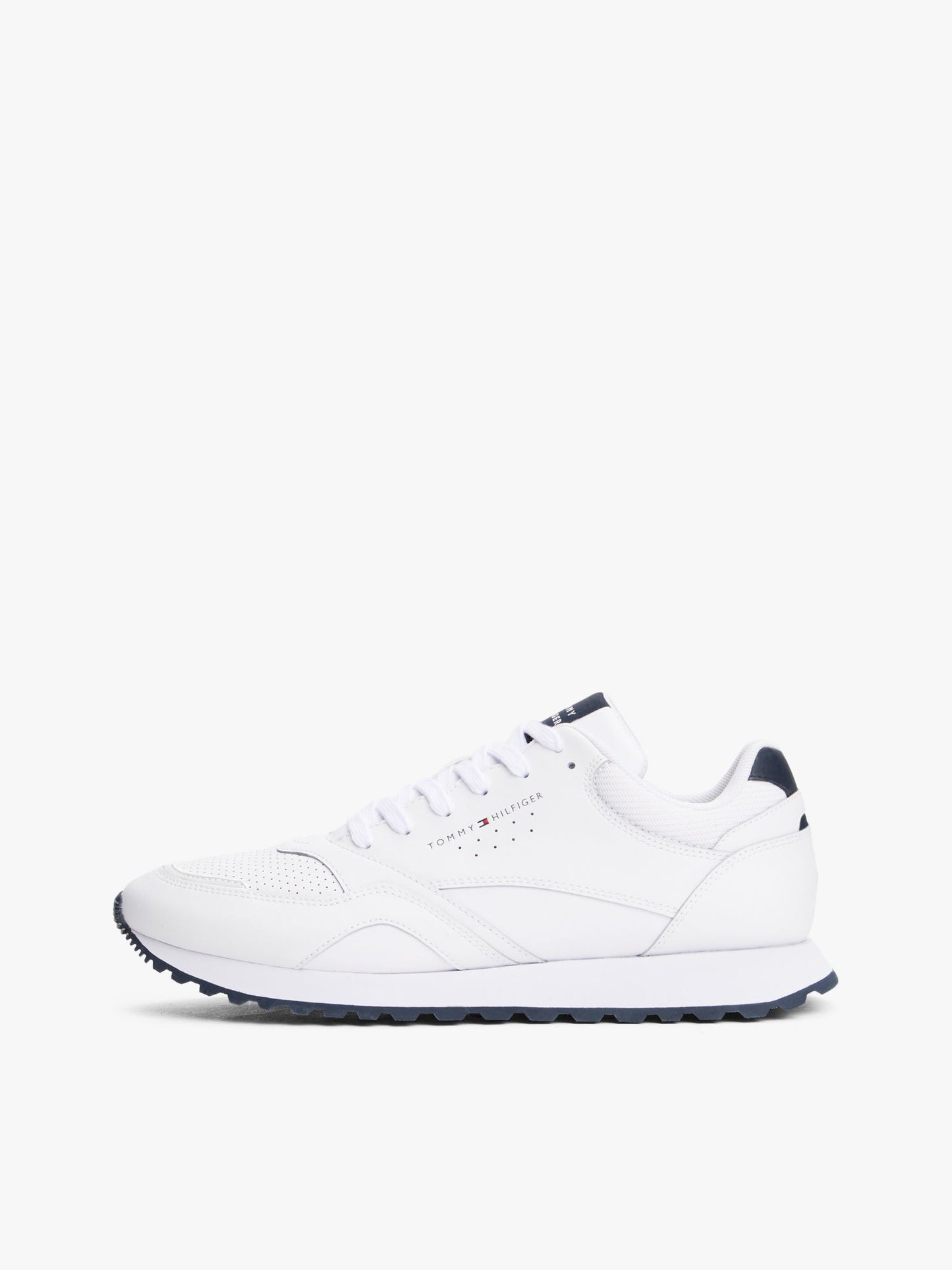 Tommy Hilfiger Leather-Mix Runner Sneaker