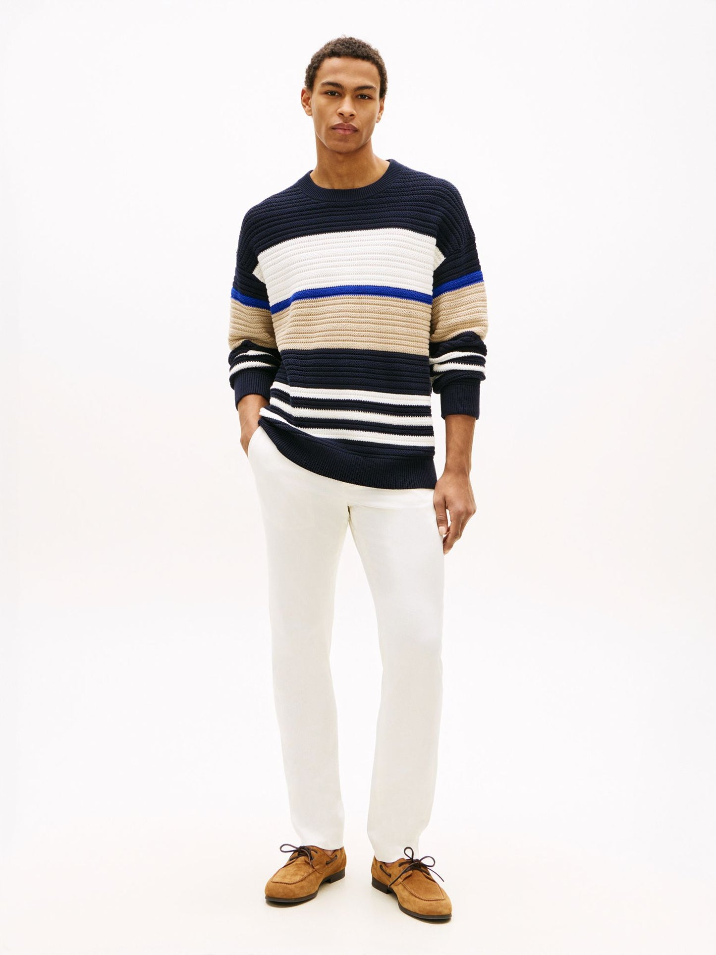 Tommy Hilfiger Flexible Suede Boat Shoe