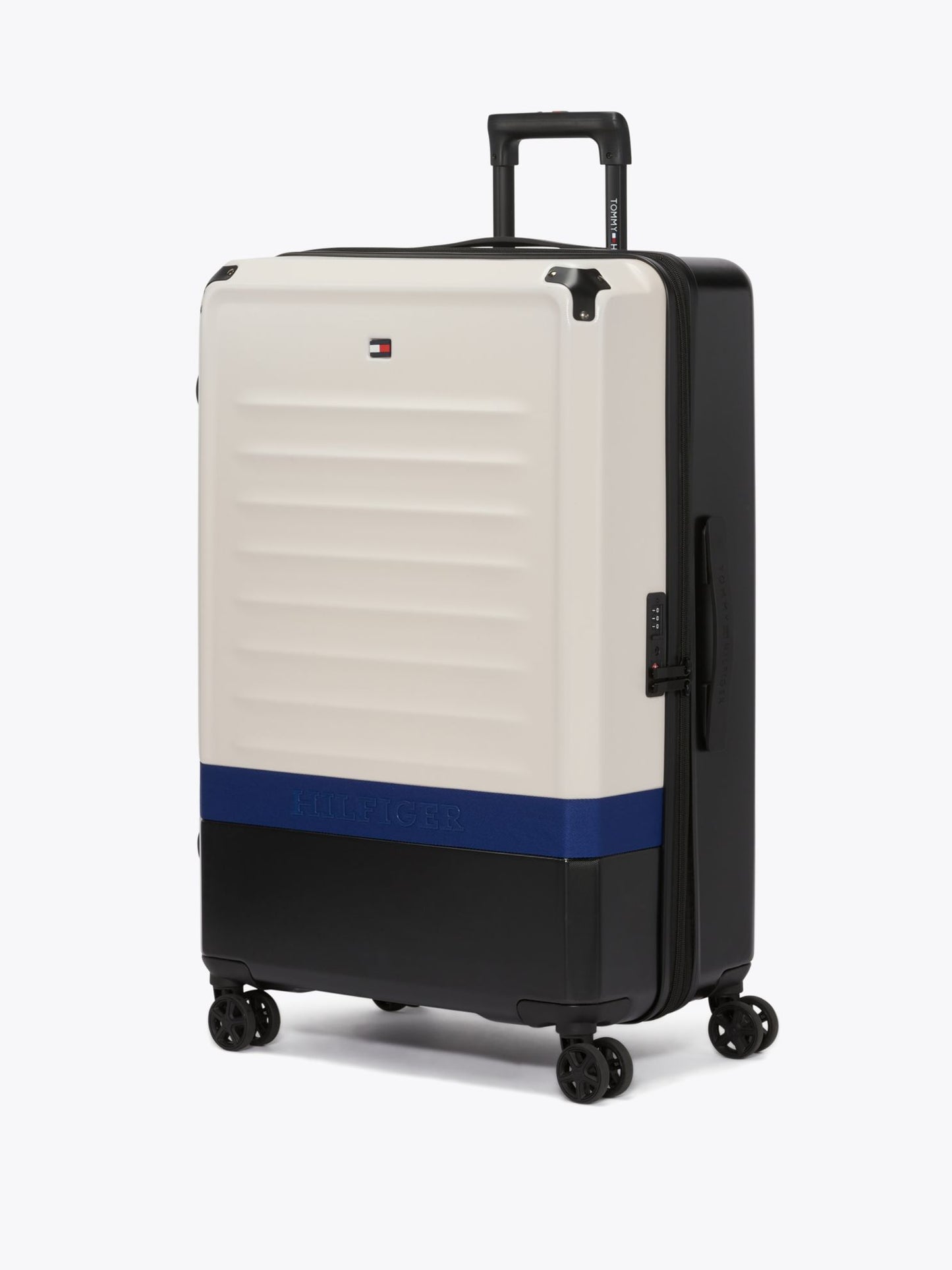 Tommy Hilfiger 28" Two-Tone Hardcase Spinner Luggage