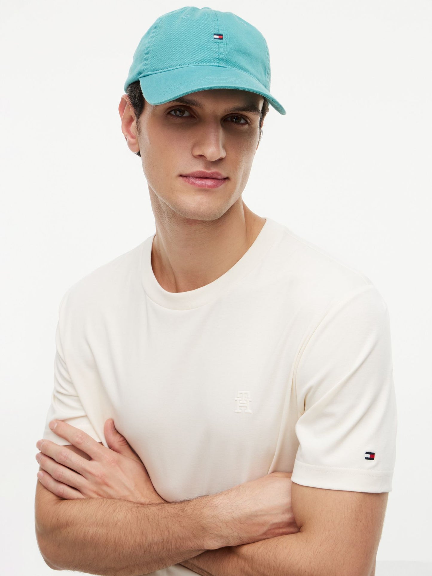 Tommy Hilfiger Flag Logo Baseball Cap