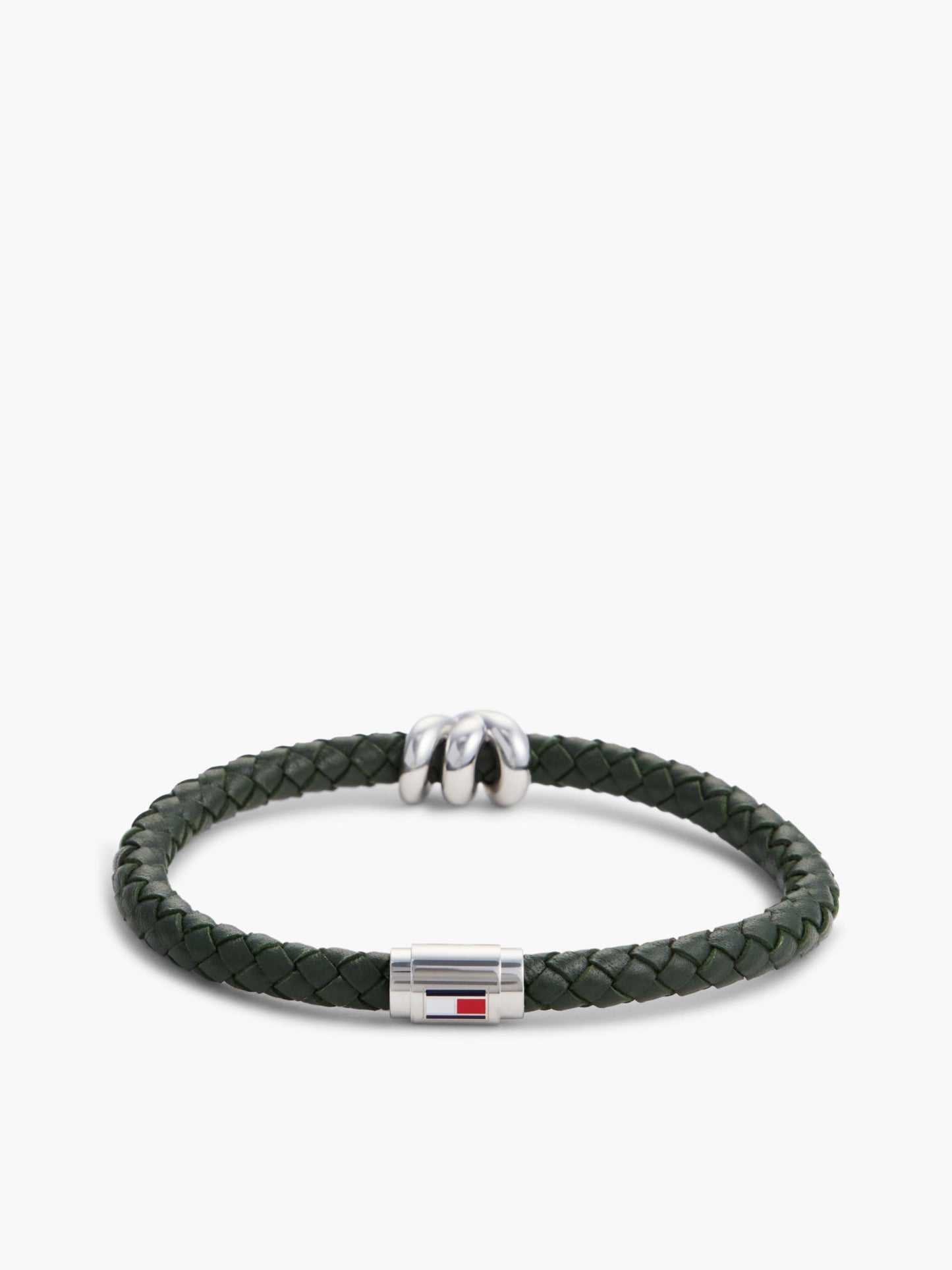 Tommy Hilfiger Nautical Knot Braided Leather Bracelet