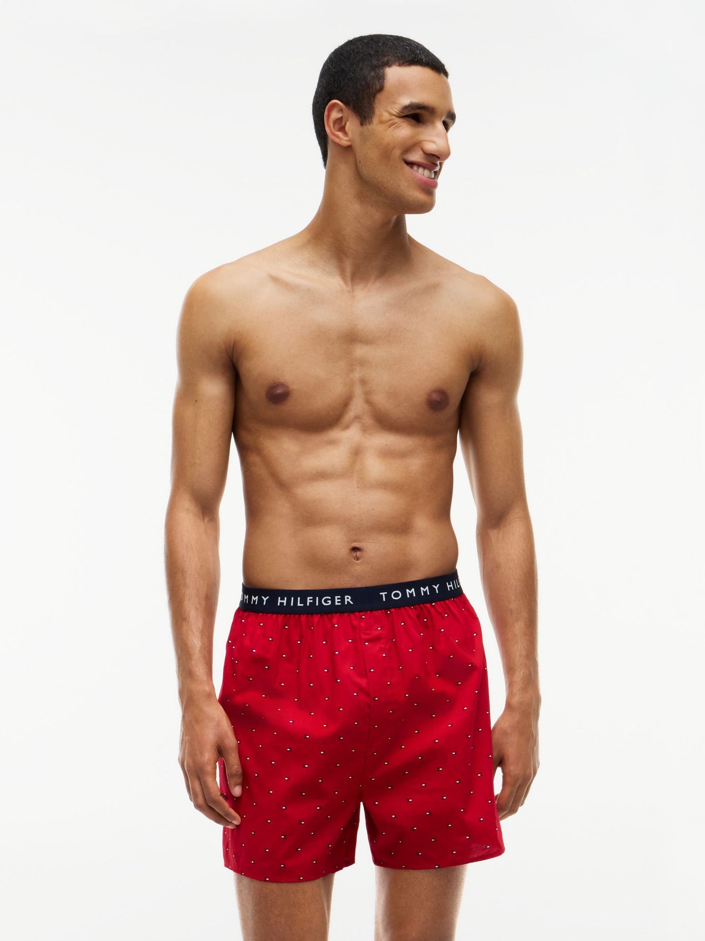 Tommy Hilfiger Printed Woven Boxer 3-Pack