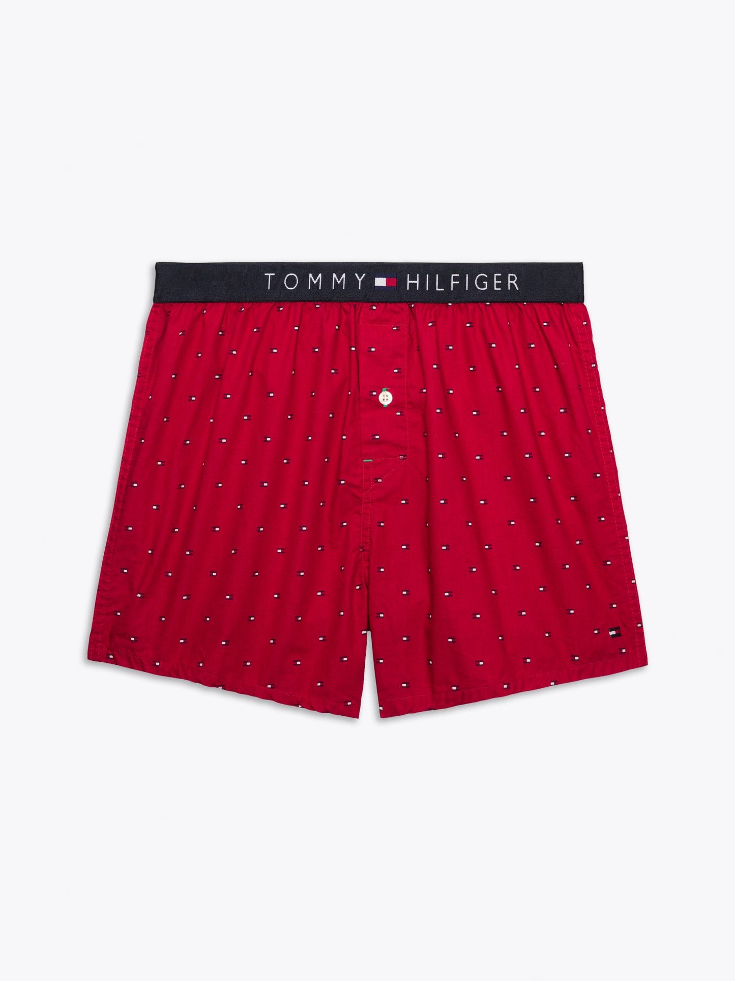 Tommy Hilfiger Allover Flag Print Woven Boxer