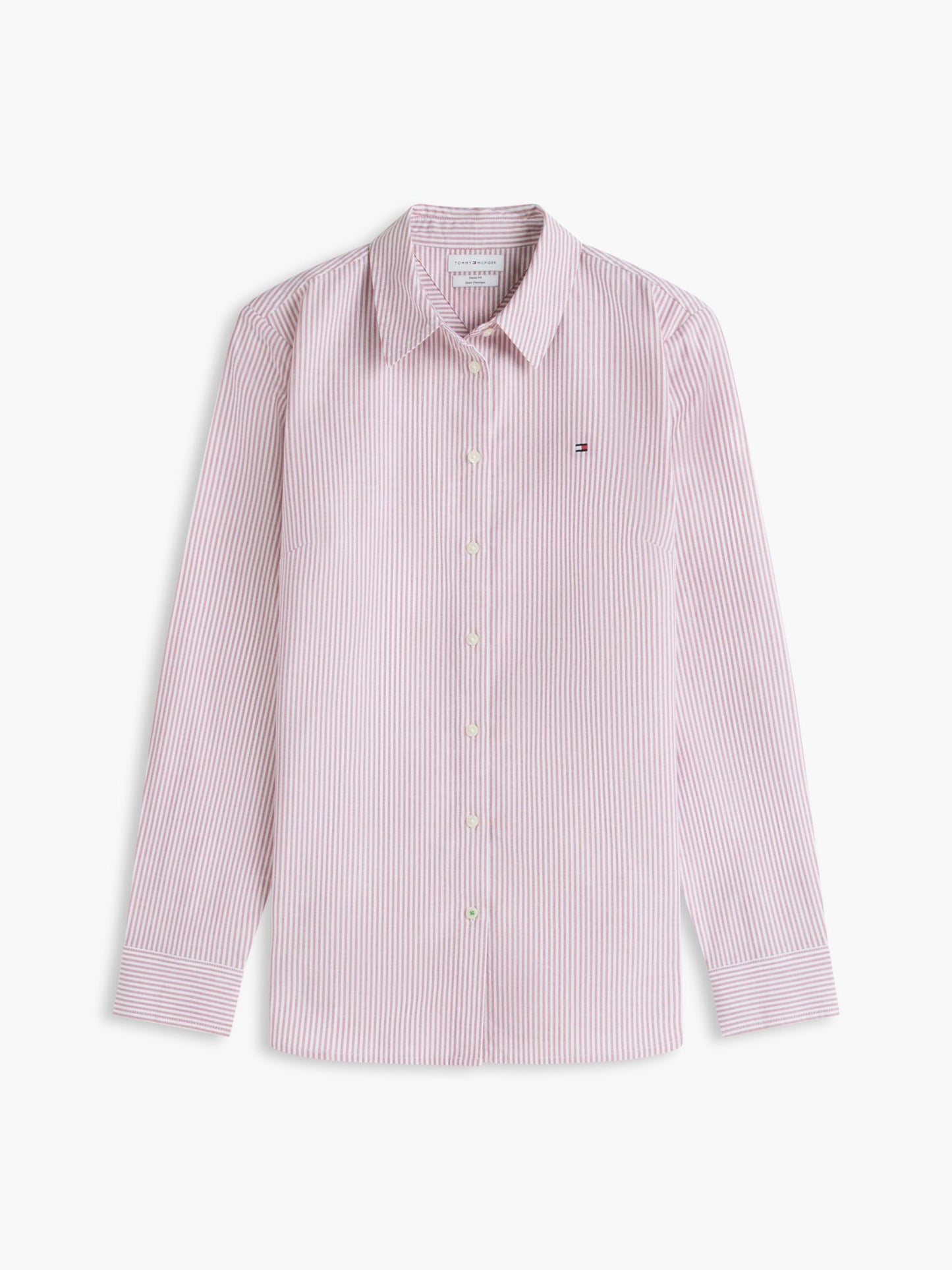 Tommy Hilfiger Regular Fit Striped Stretch Oxford Shirt