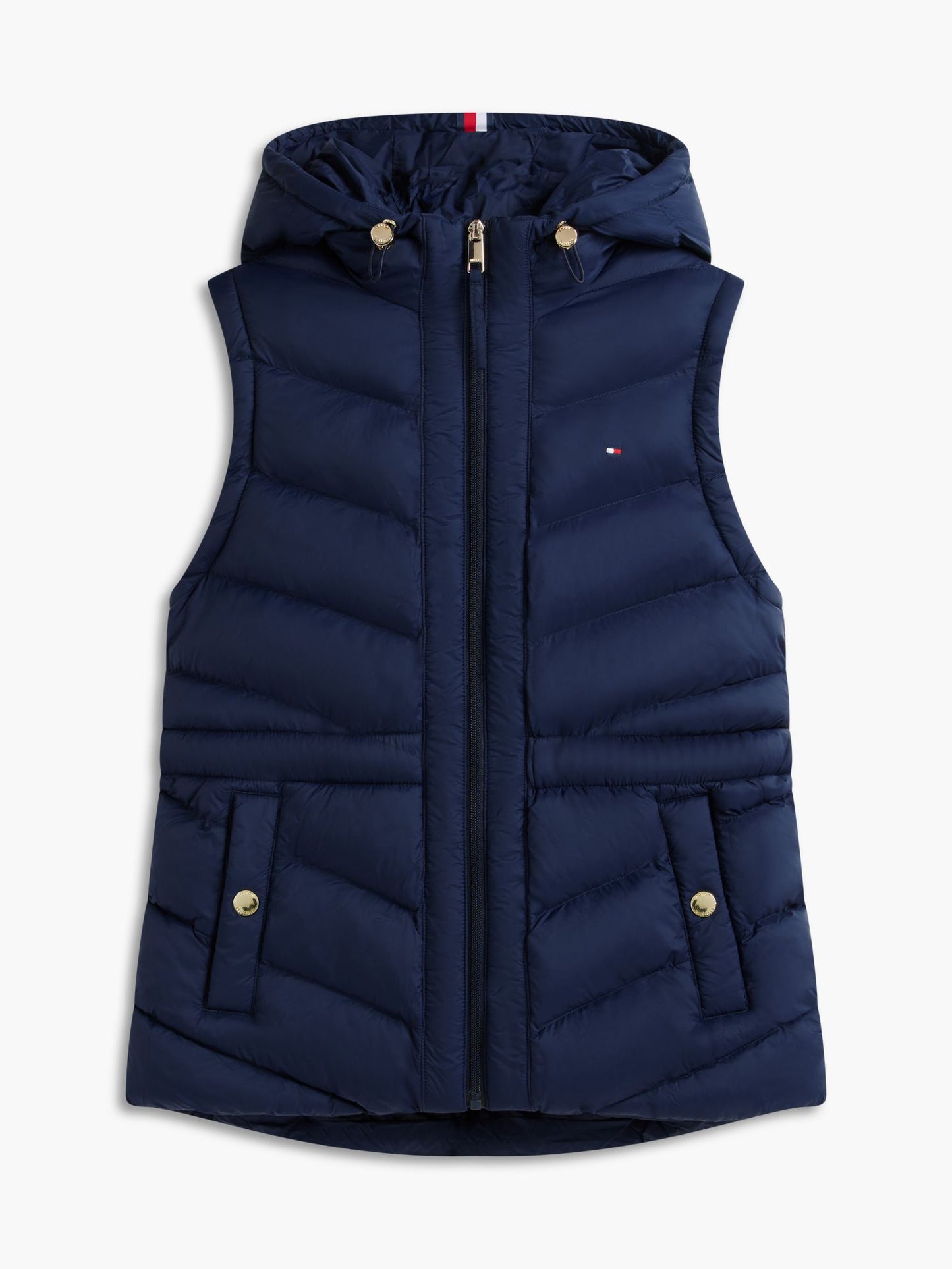 Tommy Hilfiger Lightweight Quilted Hooded Vest