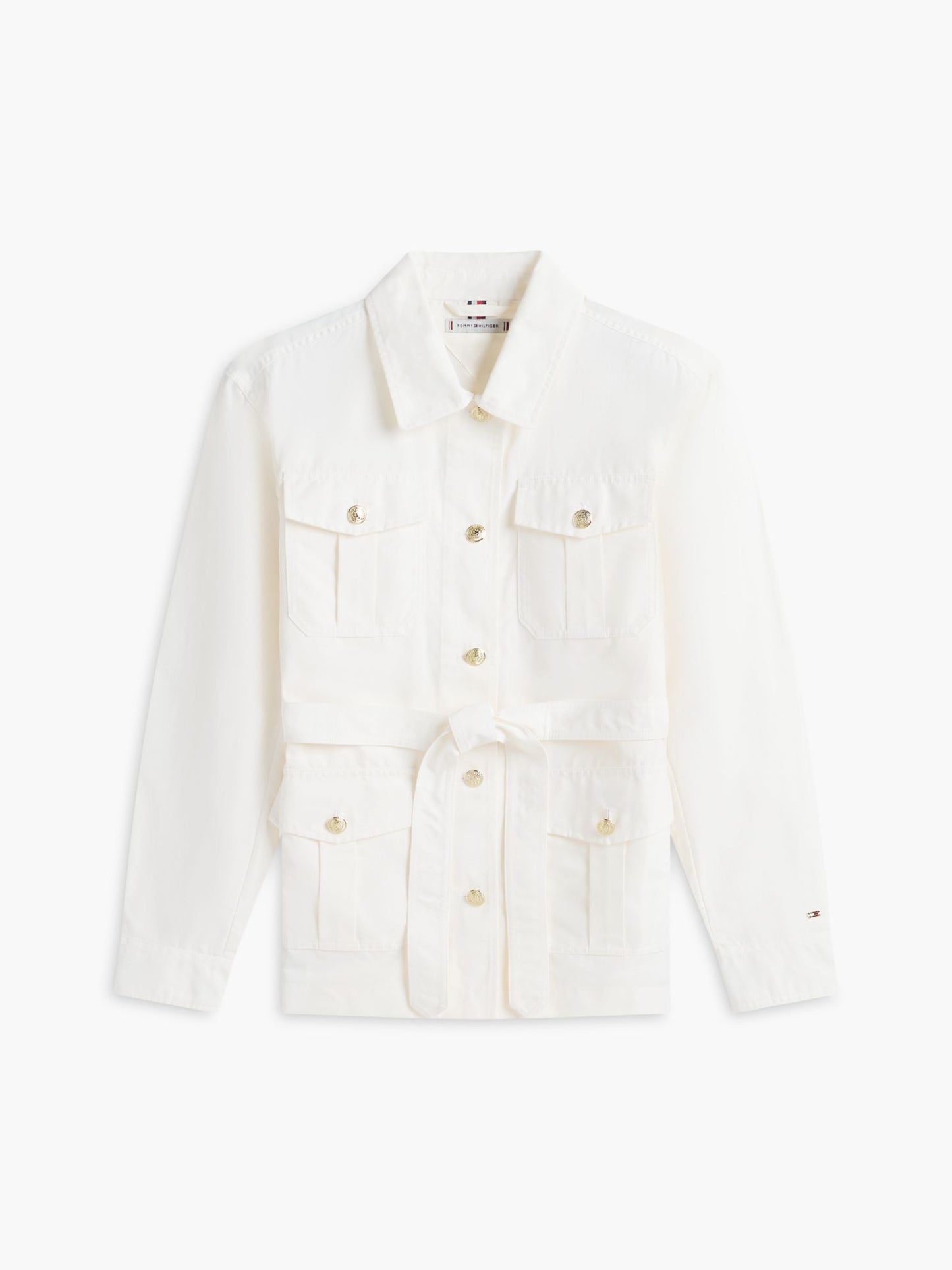 Tommy Hilfiger Water-Resistant Belted Utility Jacket
