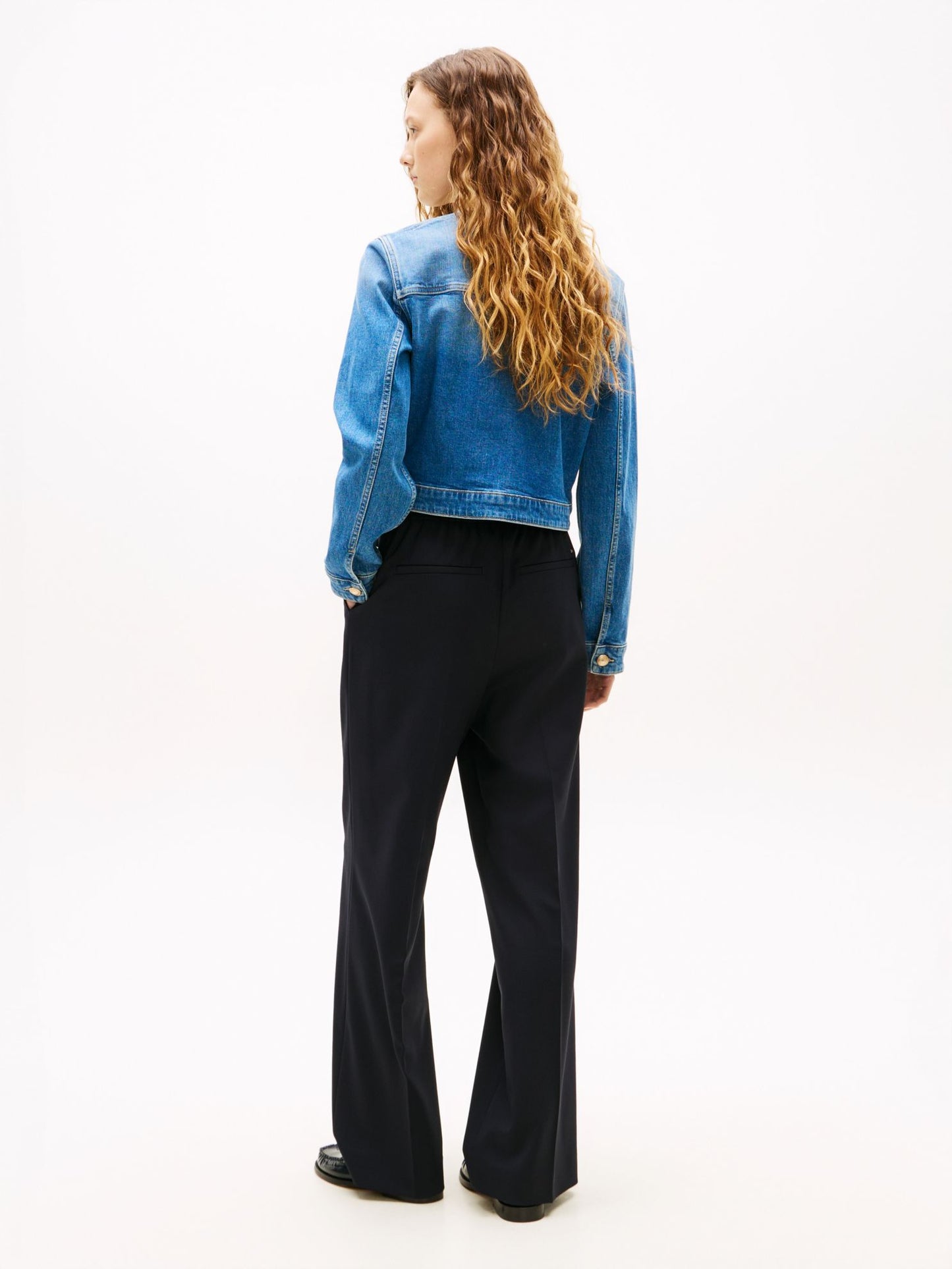 Tommy Hilfiger Medium Wash Denim Lady Jacket