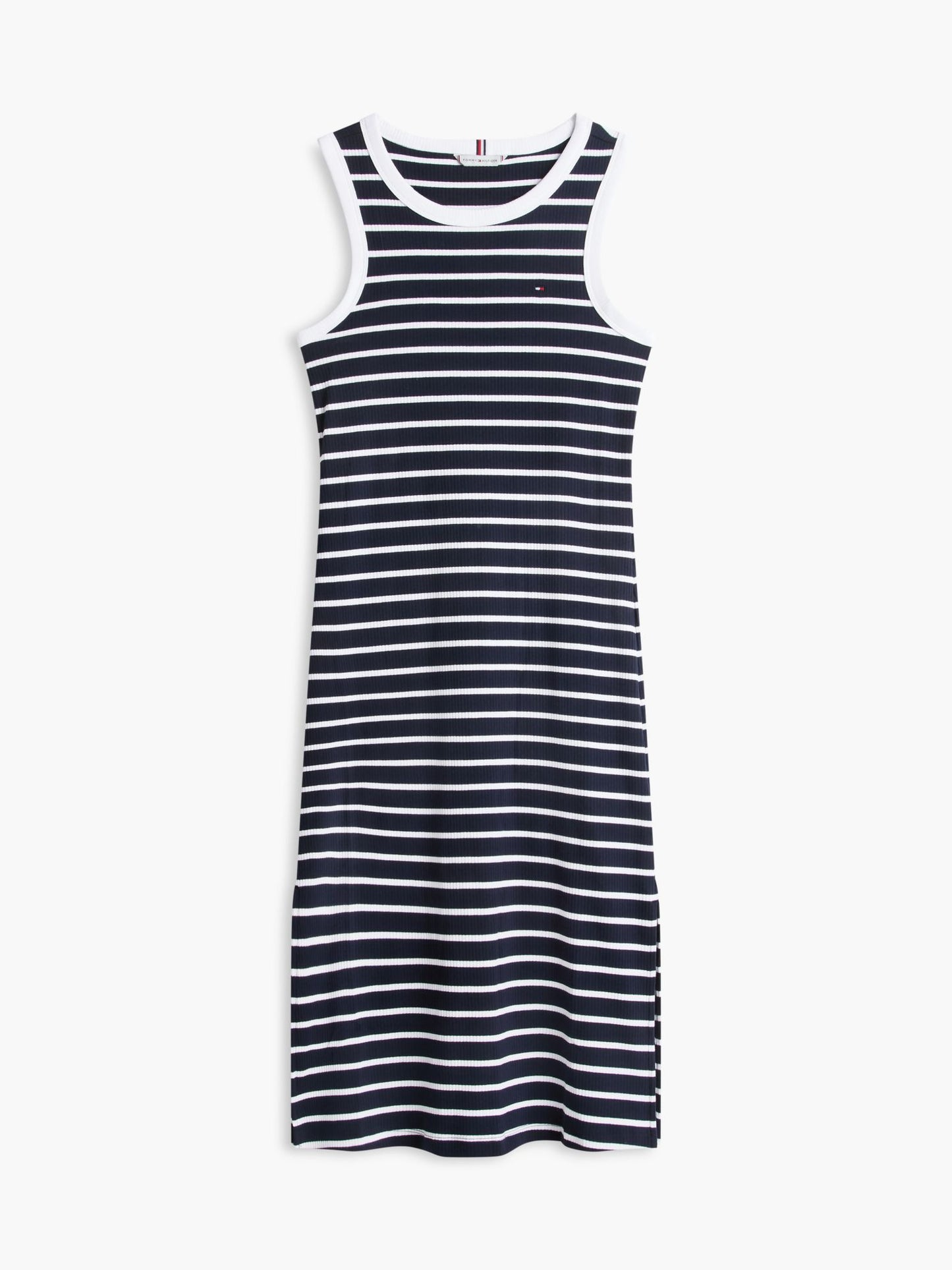 Tommy Hilfiger Striped Rib-Knit Tank Dress