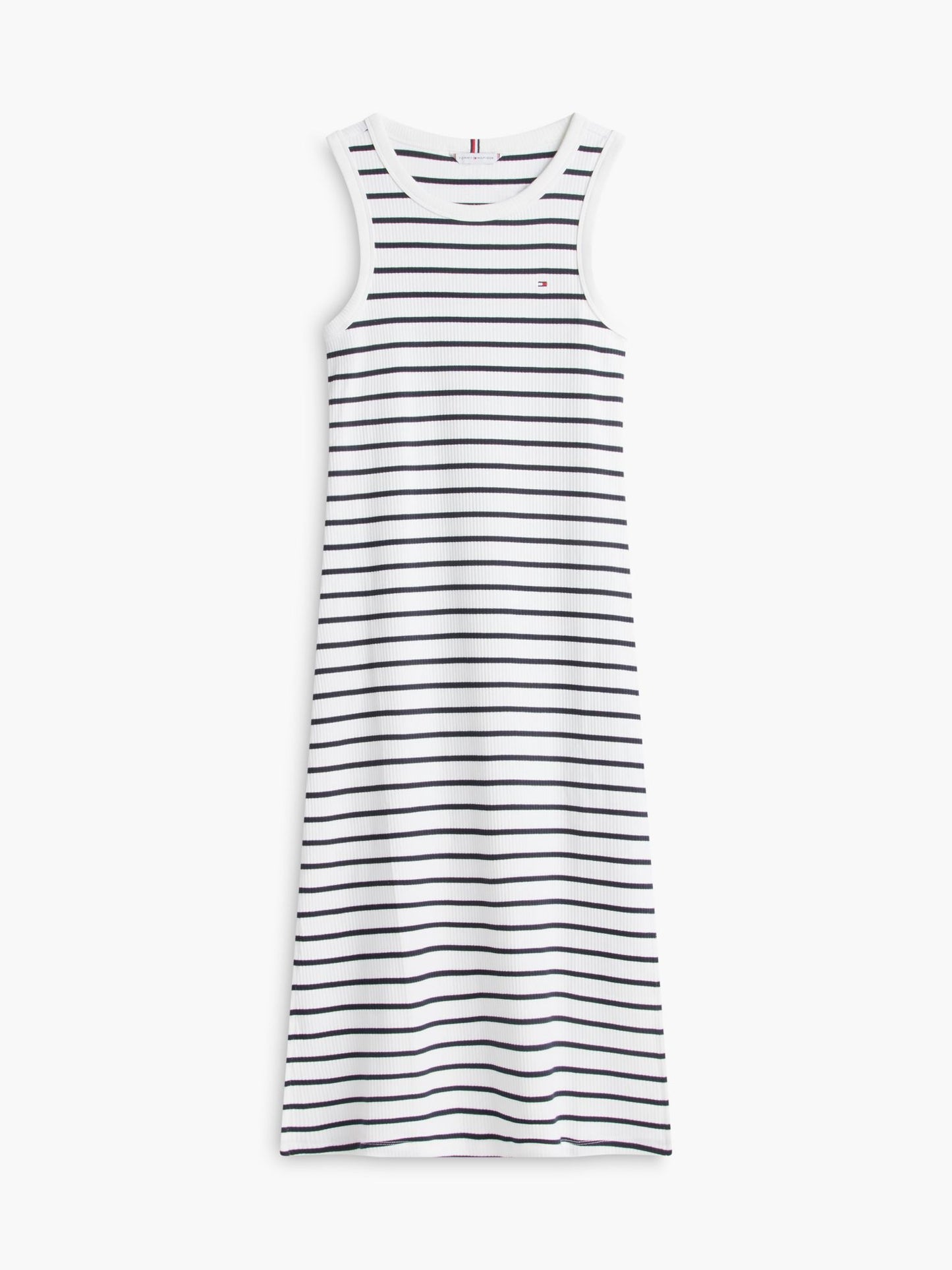 Tommy Hilfiger Striped Rib-Knit Tank Dress