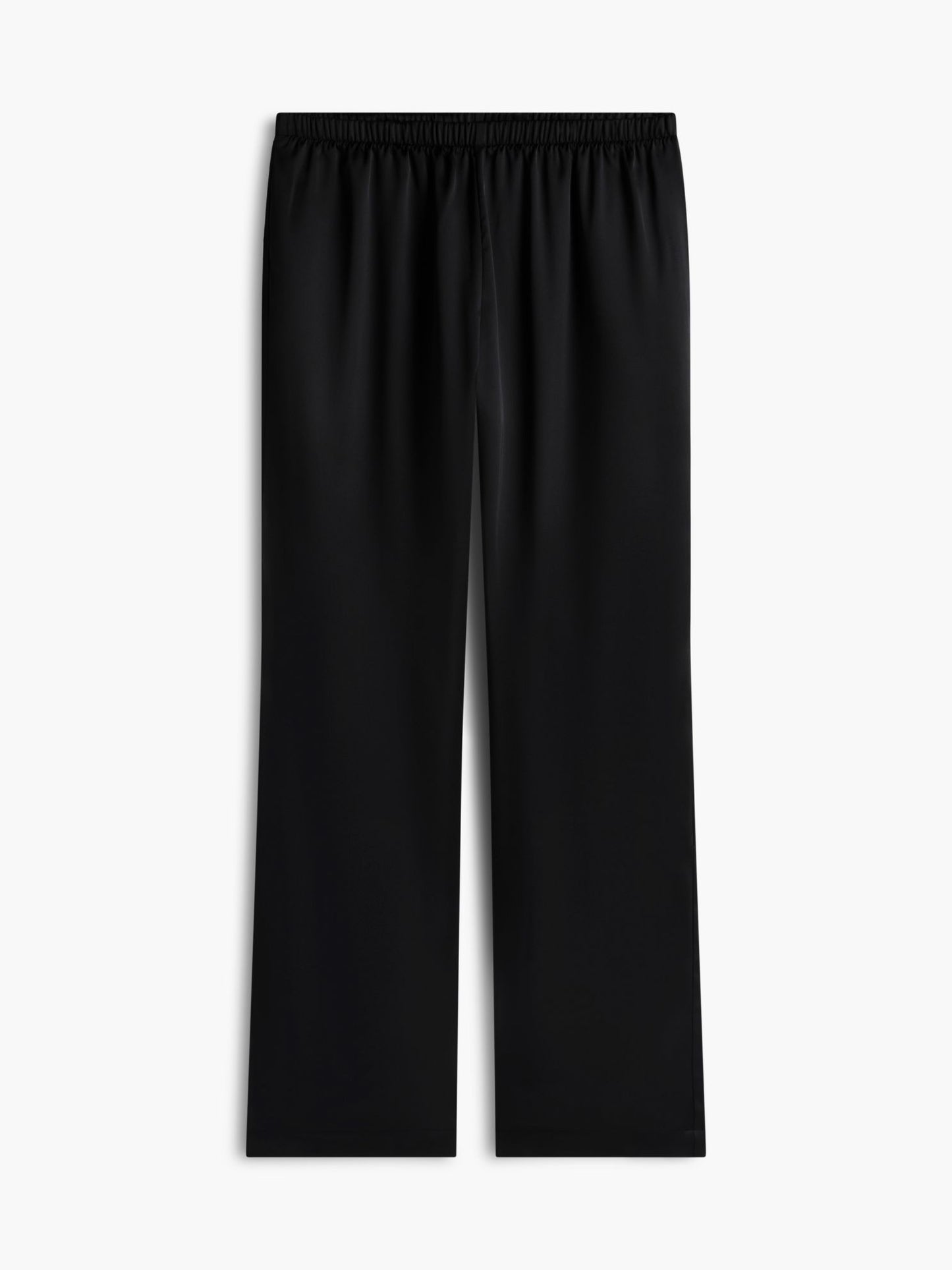 Tommy Hilfiger Stretch Satin Pull-On Wide-Leg Pant