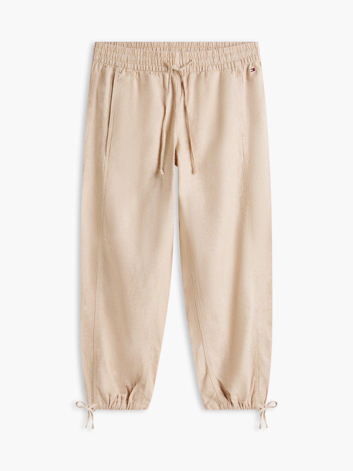 Tommy Hilfiger Linen-Cotton Blend Pull-On Pant