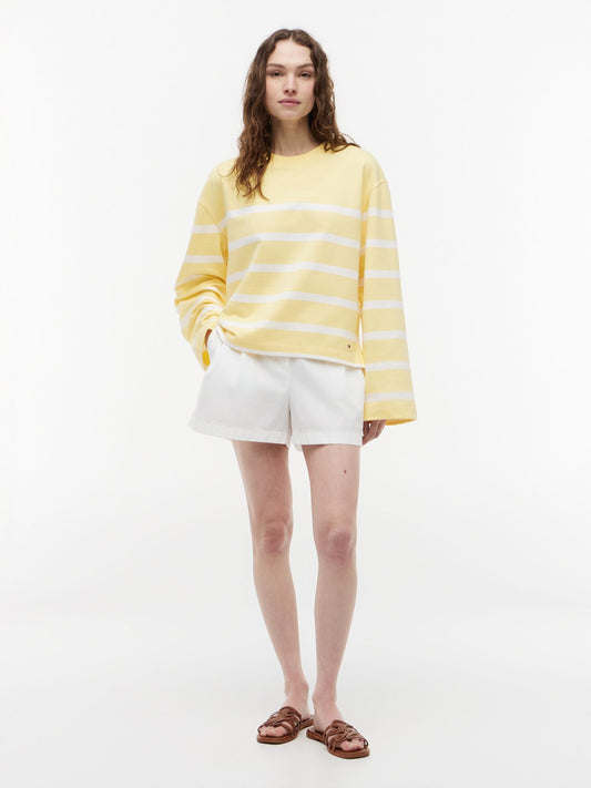 Tommy Hilfiger Breton Stripe Crewneck Sweatshirt