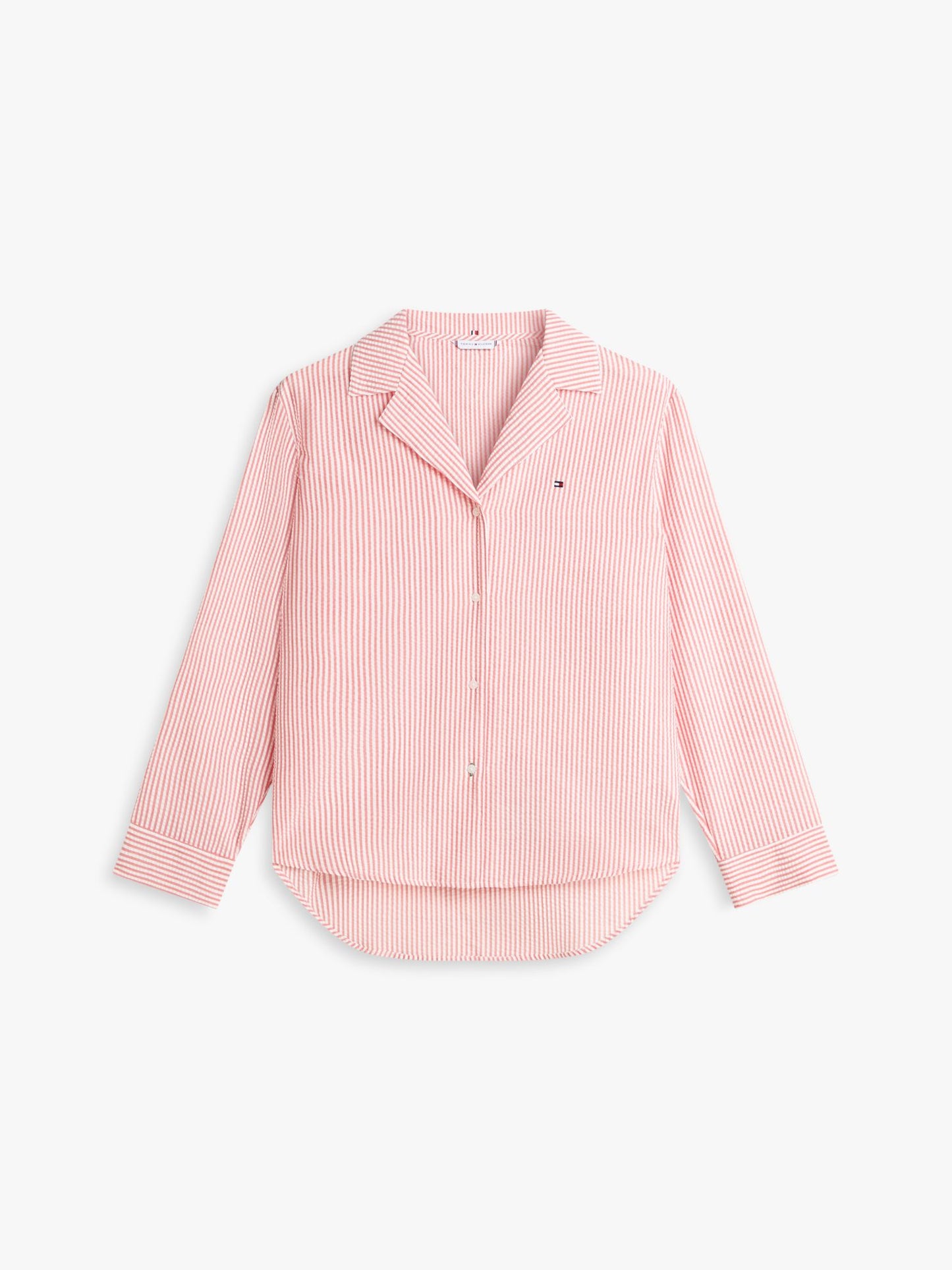 Tommy Hilfiger Stripe Seersucker Sleep Shirt