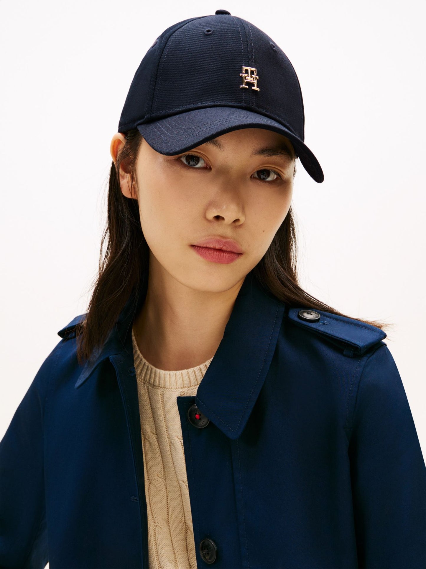 Tommy Hilfiger Monogram Logo Baseball Cap