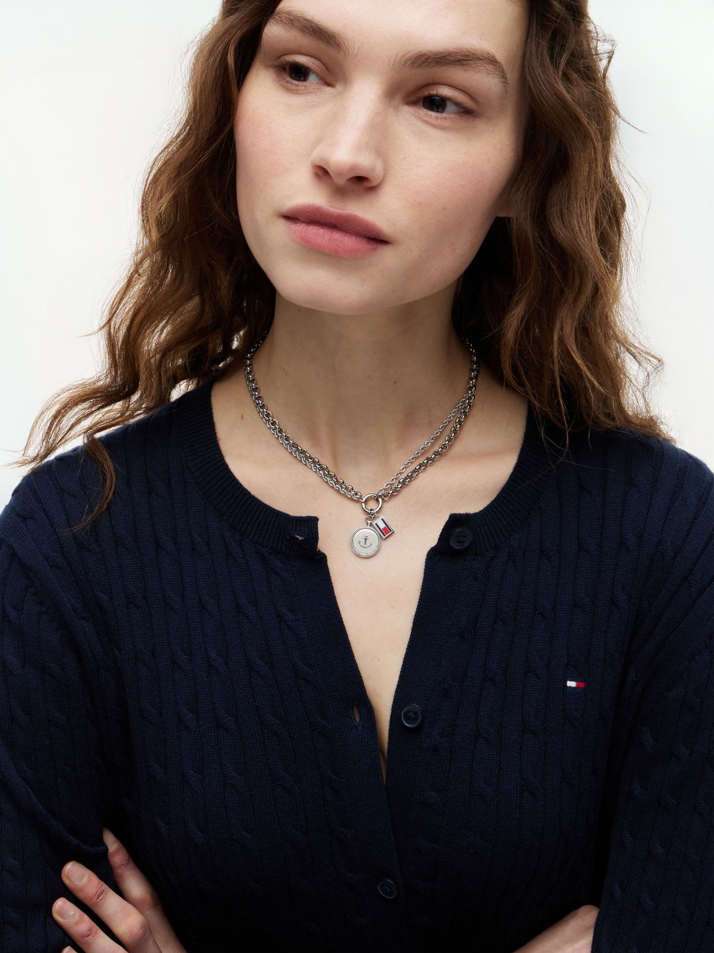 Tommy Hilfiger Nautical Charm Necklace