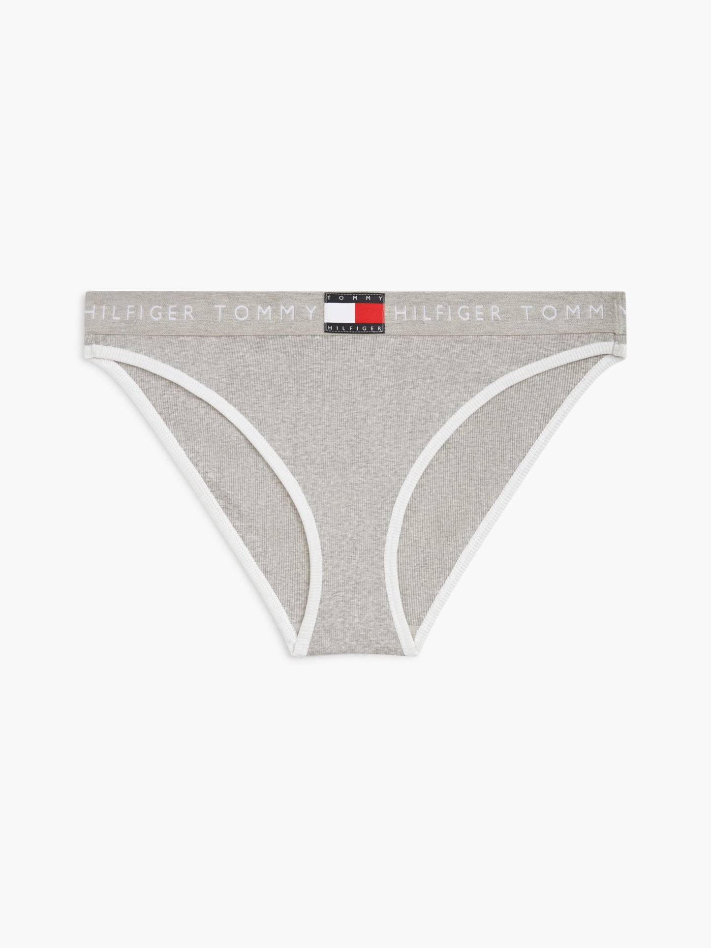 Tommy Hilfiger Ribbed Stretch-Cotton Bikini Brief