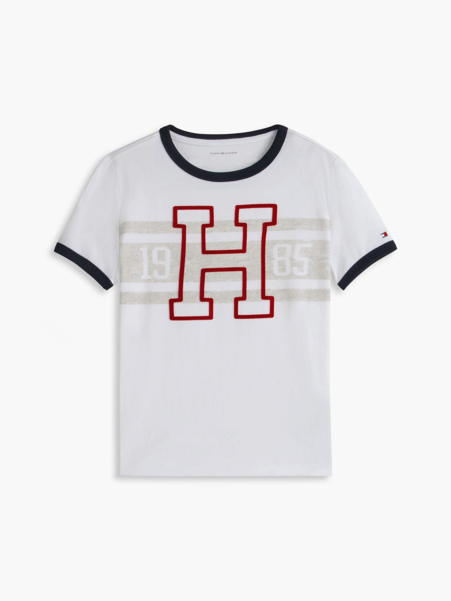Tommy Hilfiger Kids' Varsity Stripe Logo T-Shirt