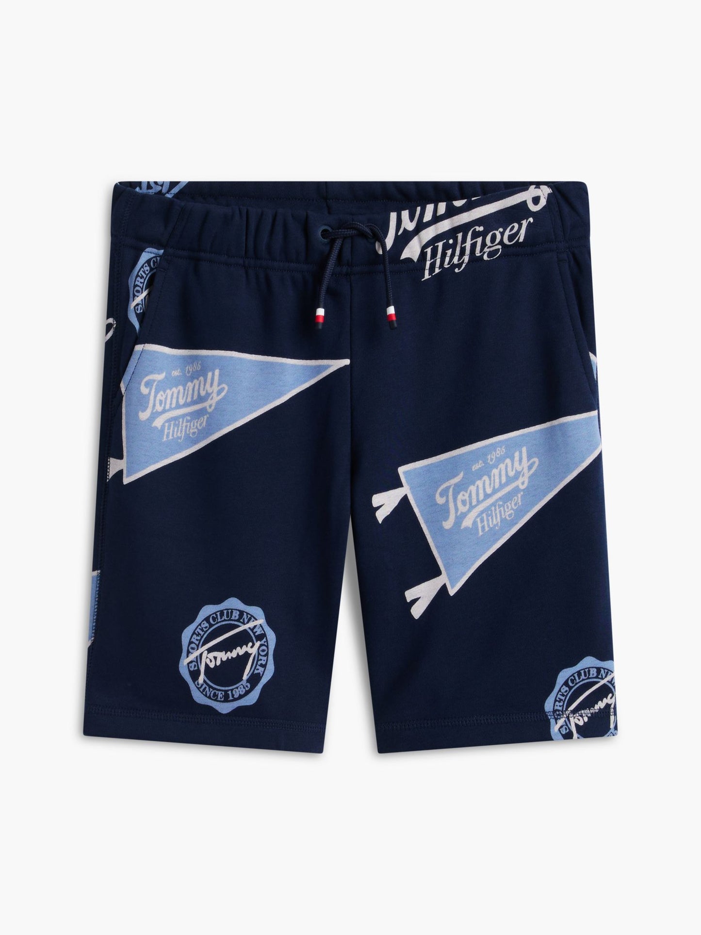Tommy Hilfiger Kids' Allover Tommy Logo Sweatshort