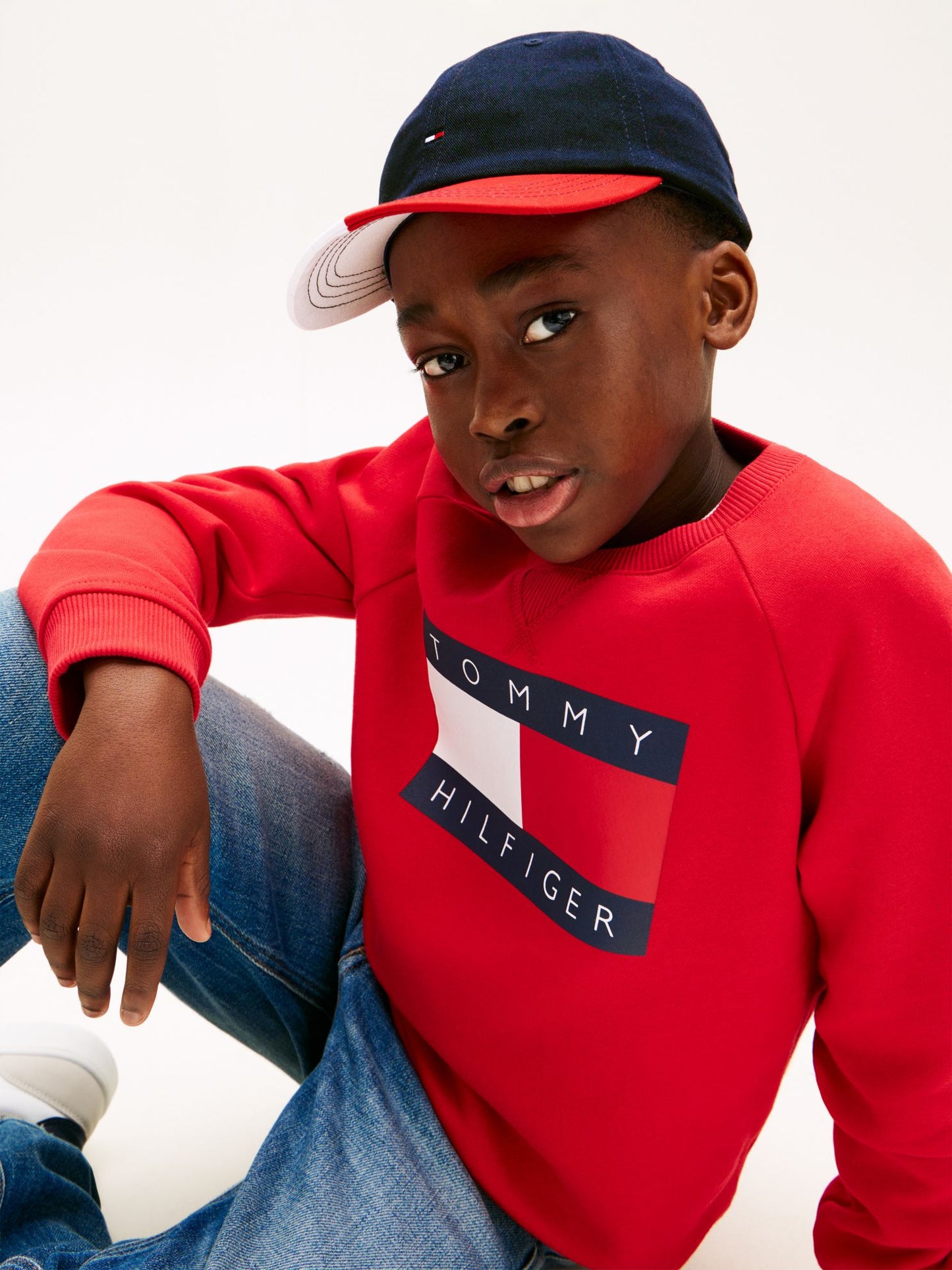 Tommy Hilfiger Kids' Colorblock Baseball Cap