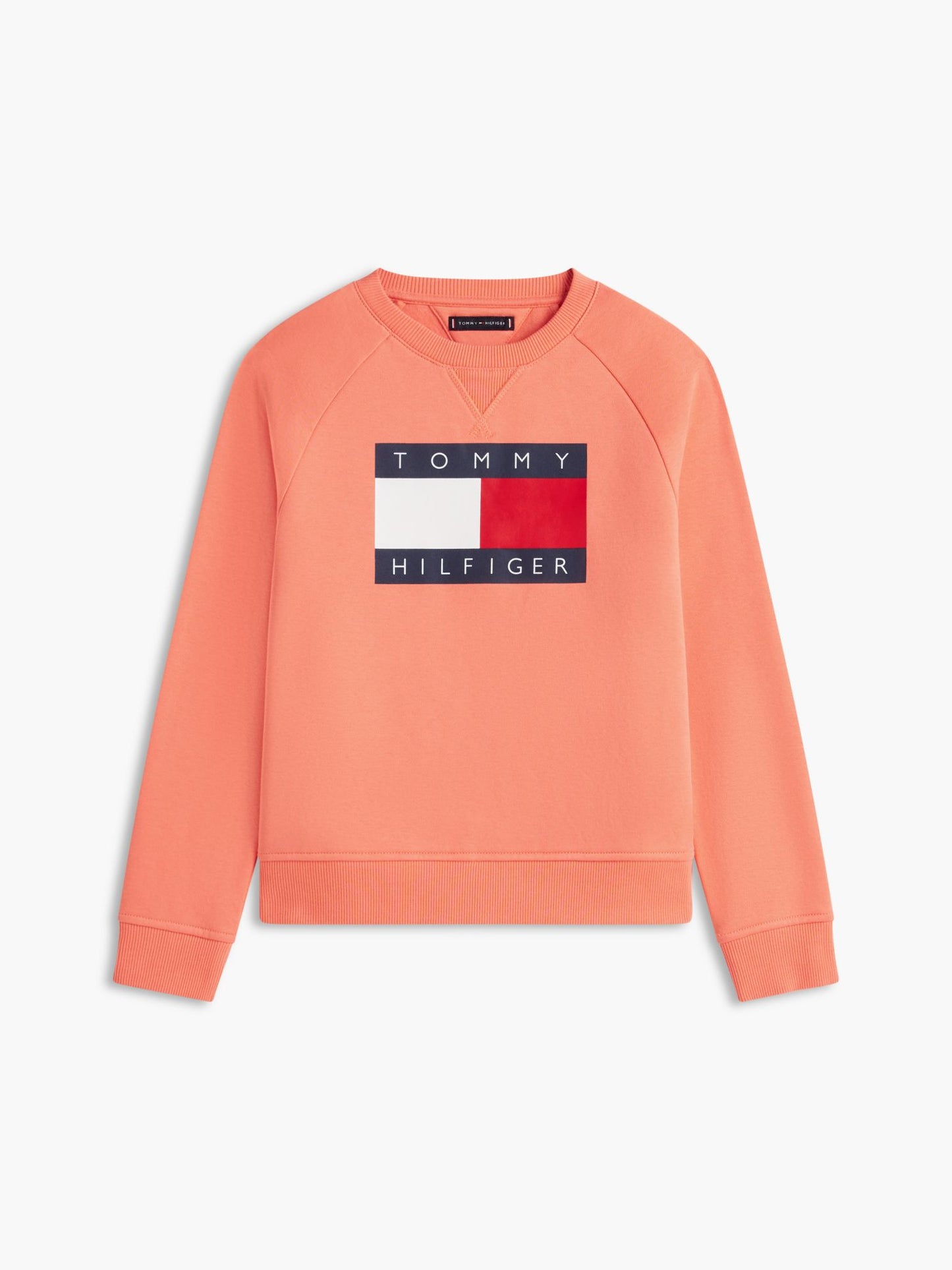 Tommy Hilfiger Kids' Tommy Flag Logo Raglan Sweatshirt
