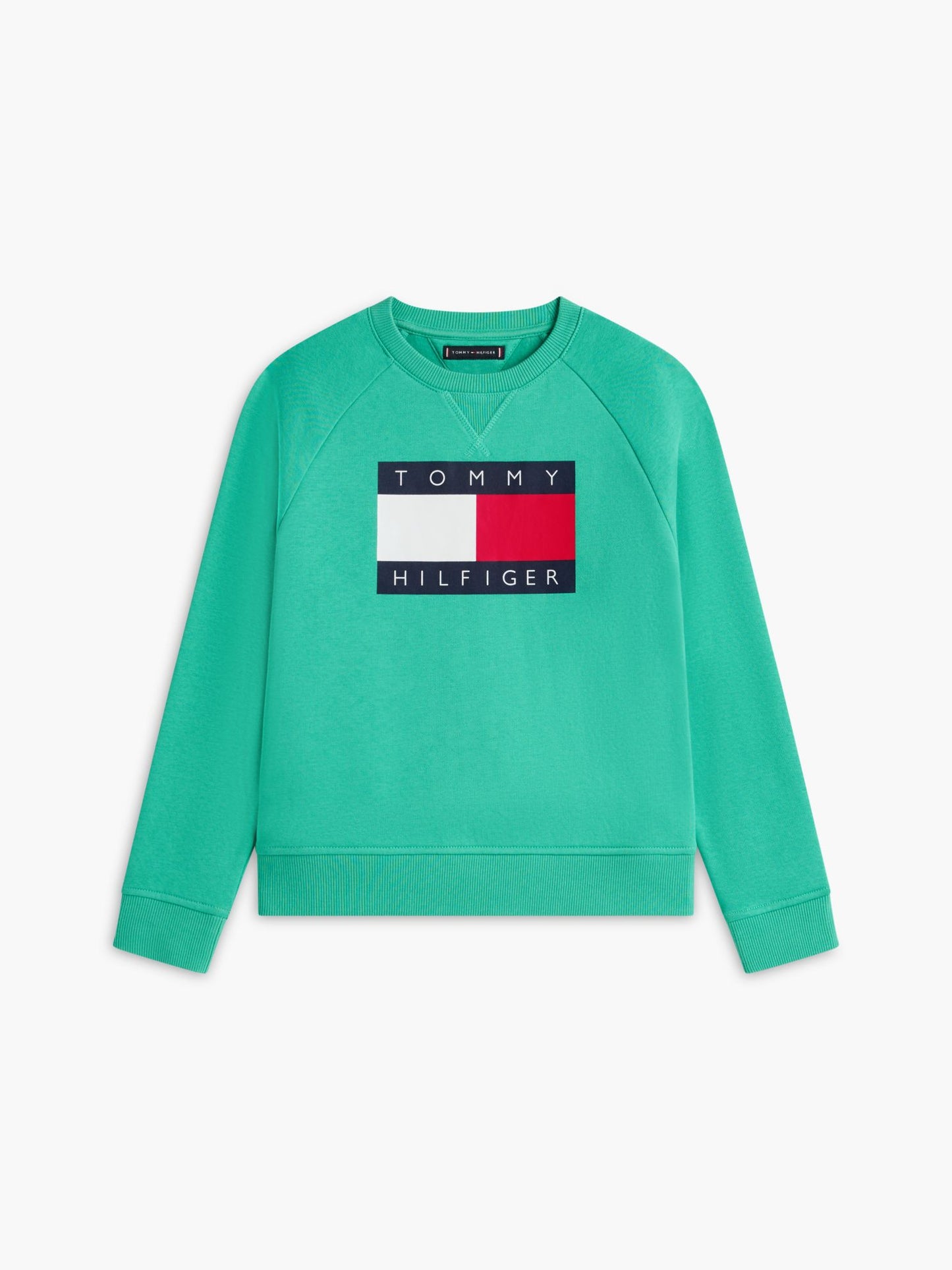 Tommy Hilfiger Kids' Tommy Flag Logo Raglan Sweatshirt