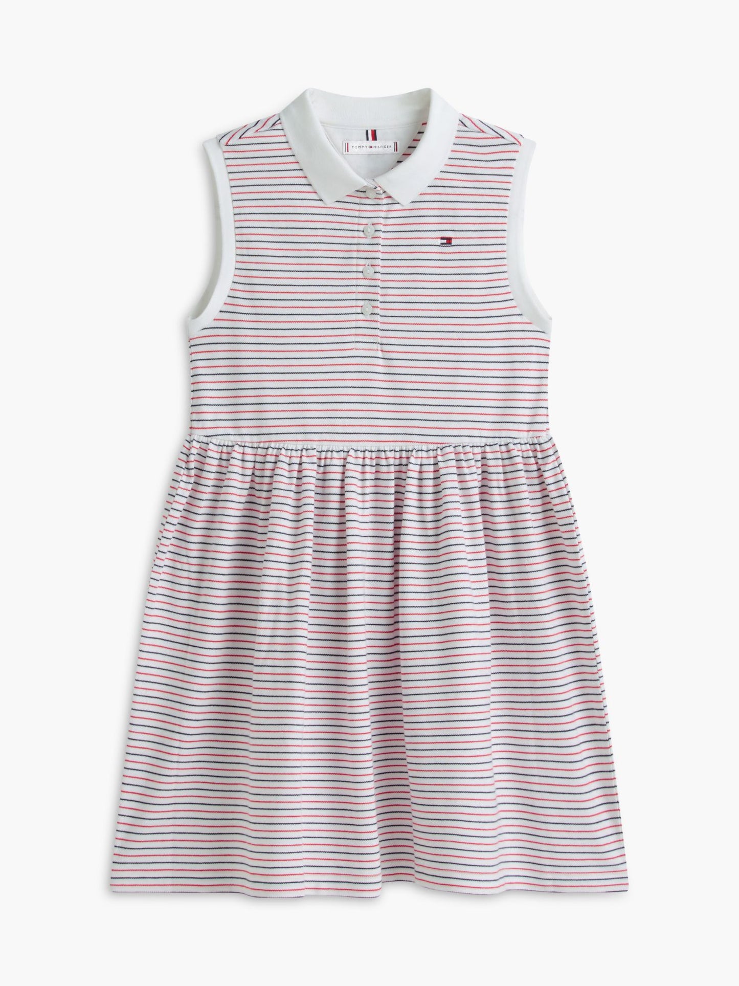 Tommy Hilfiger Kids' Striped Sleeveless Polo Dress