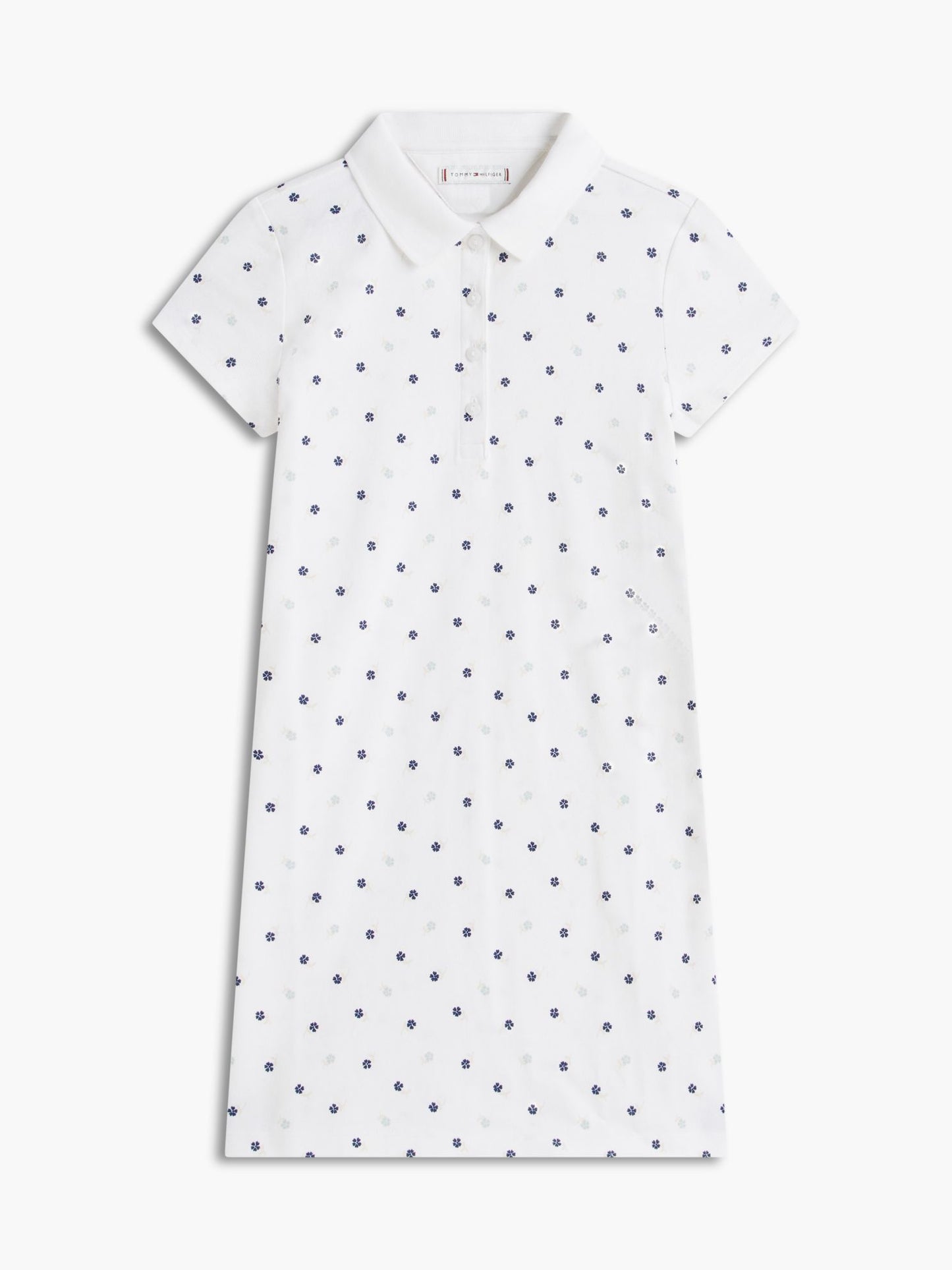 Tommy Hilfiger Kids' Allover Floral Print Polo Dress