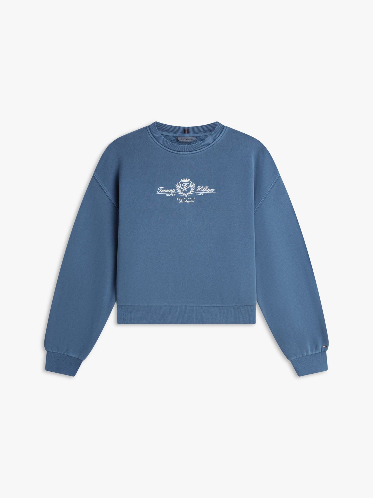 Tommy Hilfiger Embroidered Club Crest Logo Sweatshirt