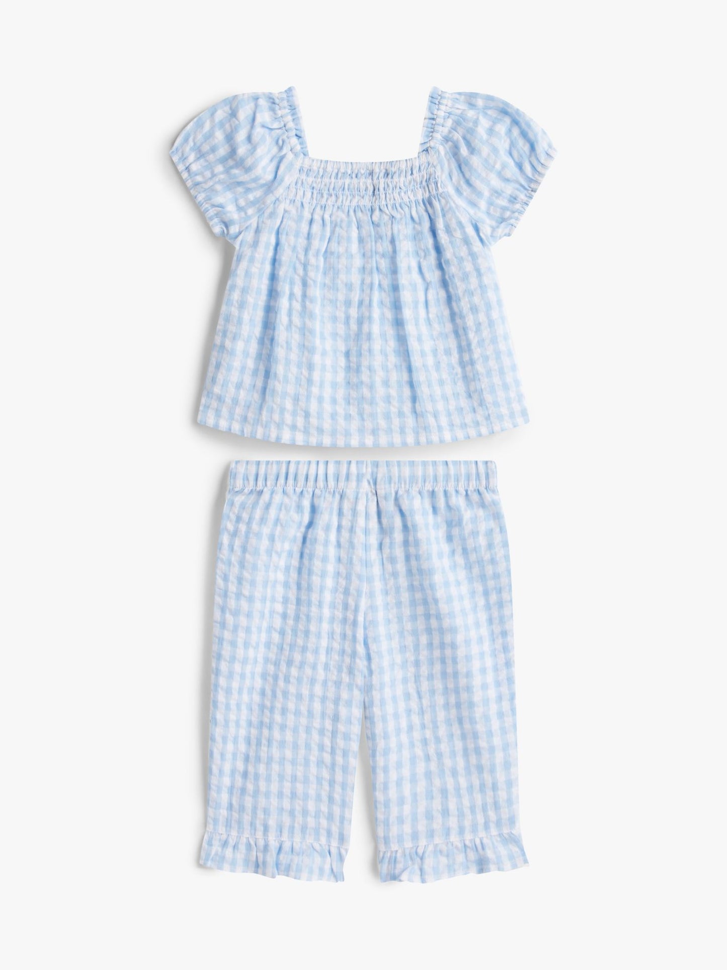 Tommy Hilfiger Babies' Gingham Top & Pant Set