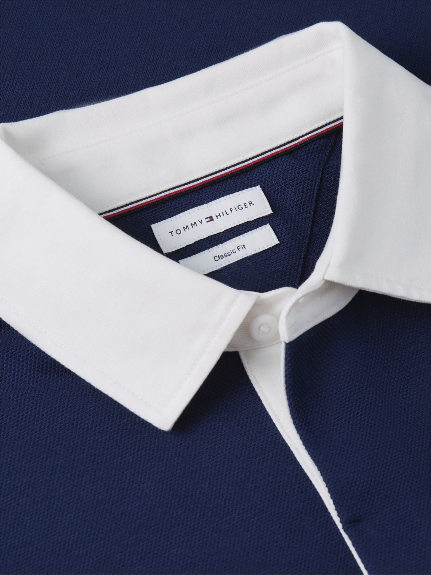 Tommy Hilfiger Classic Fit Wicking Rugby Polo