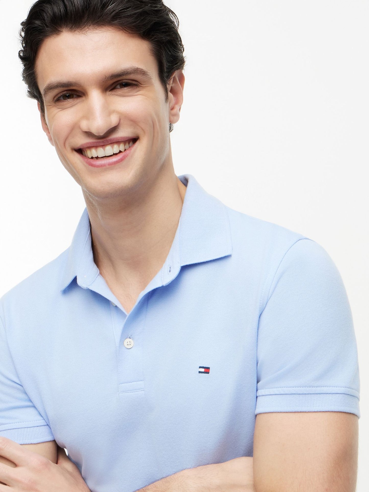 Tommy Hilfiger Slim Fit Stretch Pique Polo