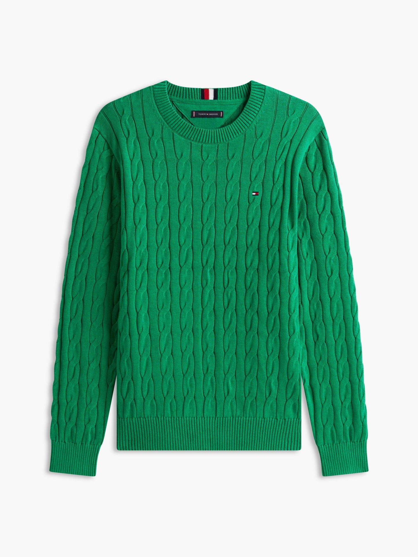 Tommy Hilfiger Cable Knit Crewneck Sweater