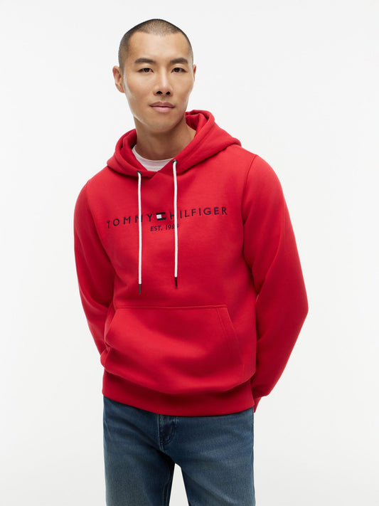 Tommy Hilfiger Embroidered Tommy Logo Hoodie