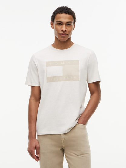 Tommy Hilfiger Tonal Flag Logo T-Shirt