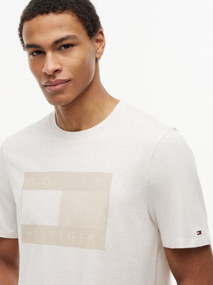 Tommy Hilfiger Tonal Flag Logo T-Shirt