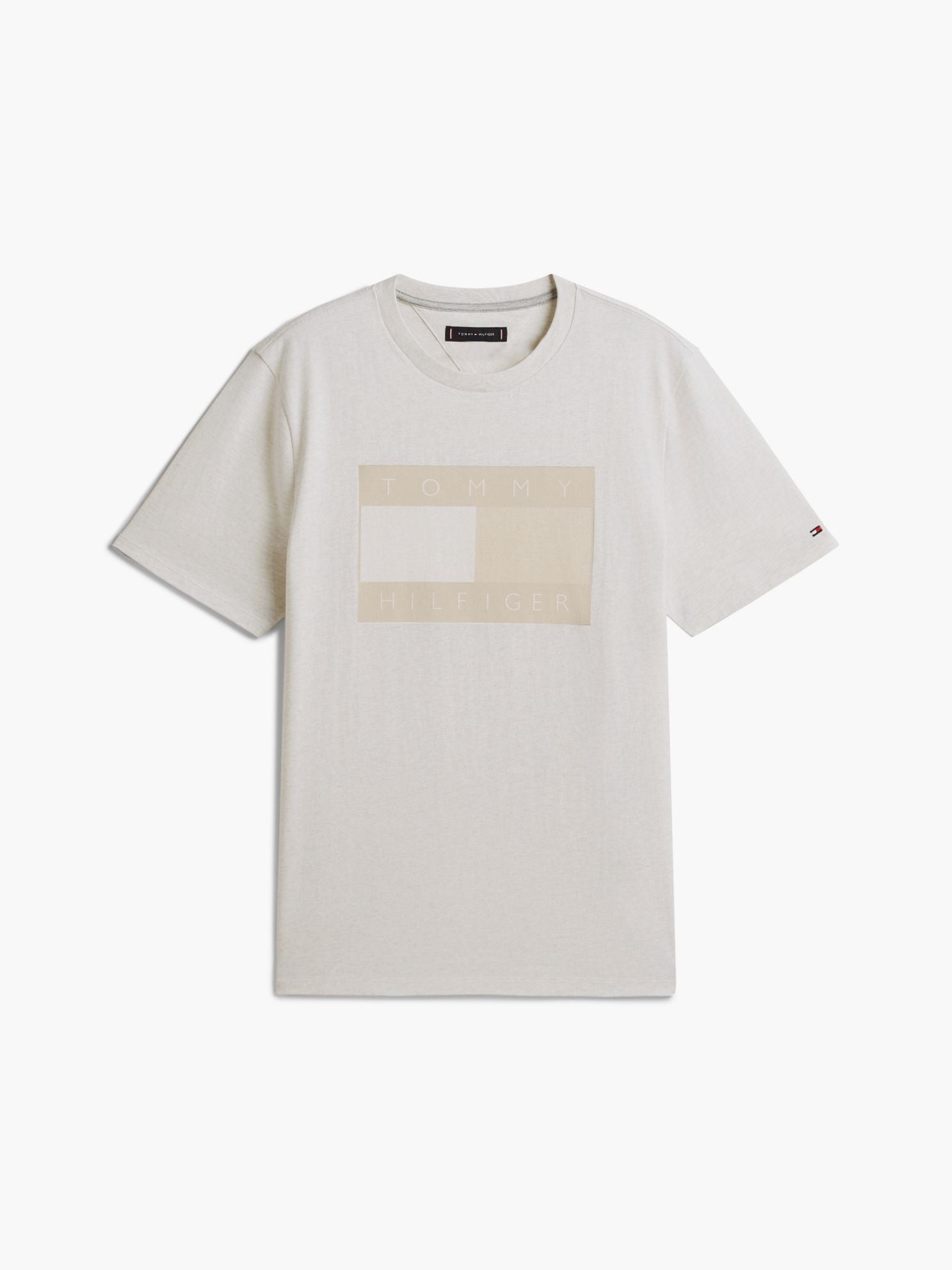 Tommy Hilfiger Tonal Flag Logo T-Shirt