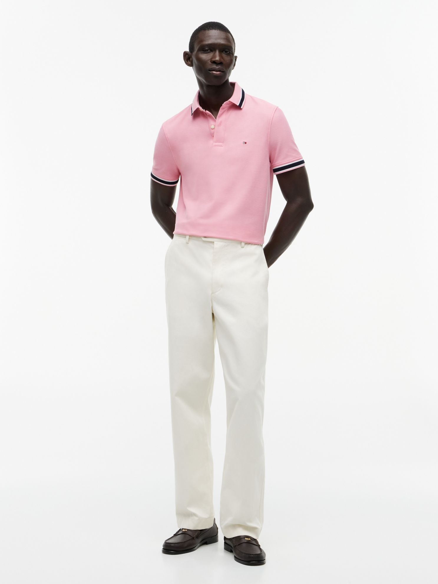 Tommy Hilfiger Regular Fit Tipped Wicking Polo
