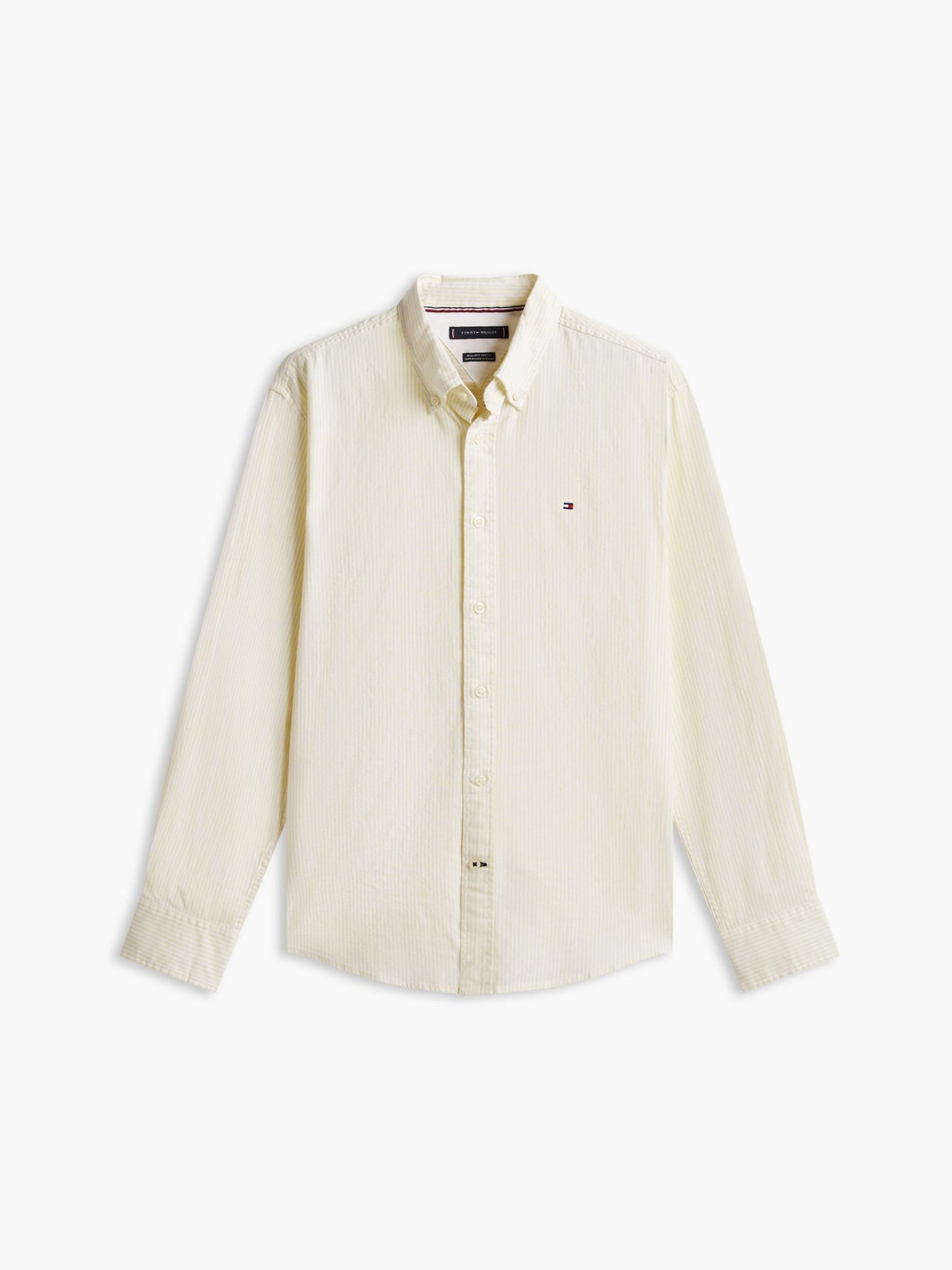 Tommy Hilfiger Regular Fit Stripe Stretch Oxford Shirt