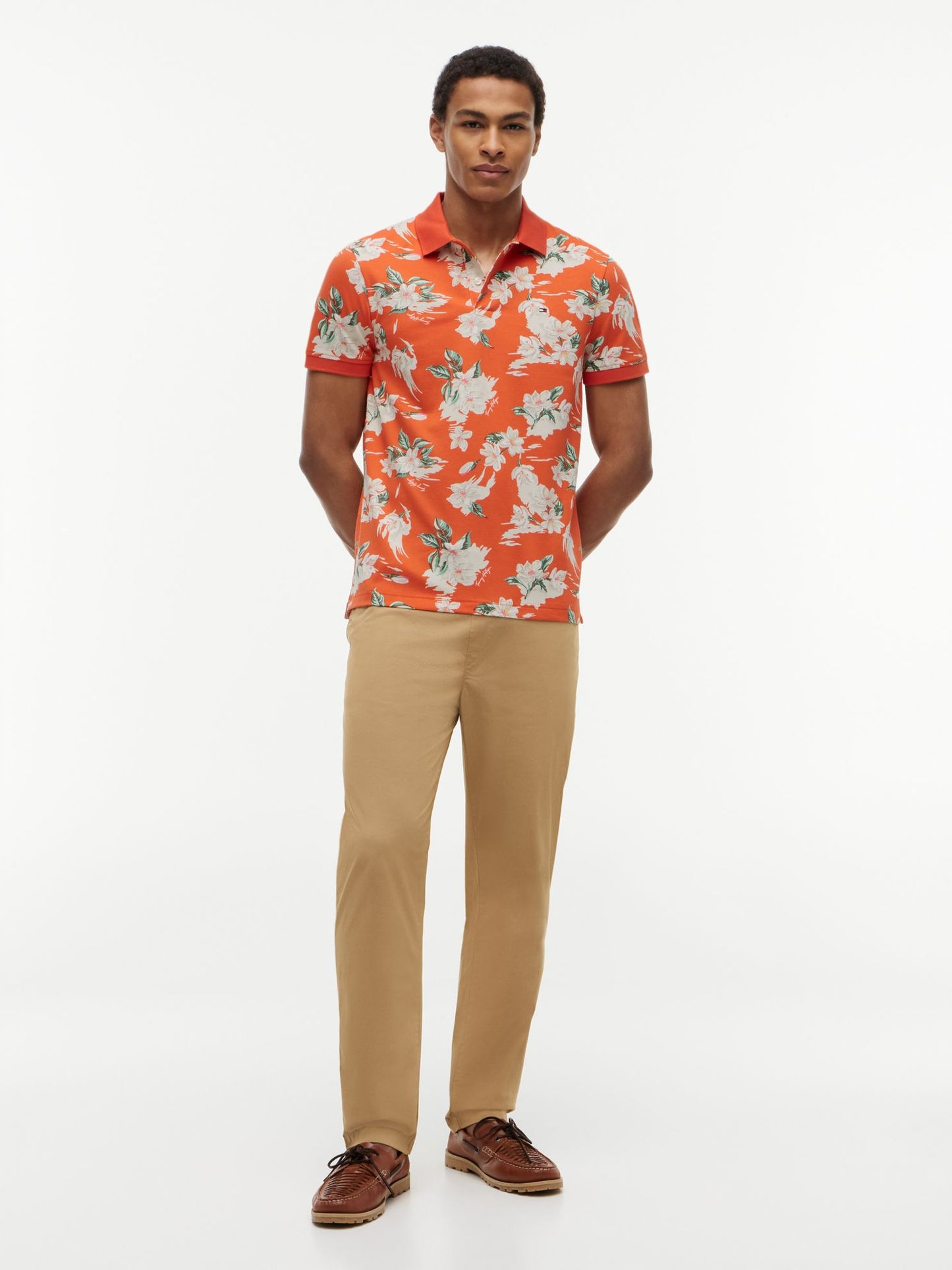 Tommy Hilfiger Regular Fit Floral Print Polo