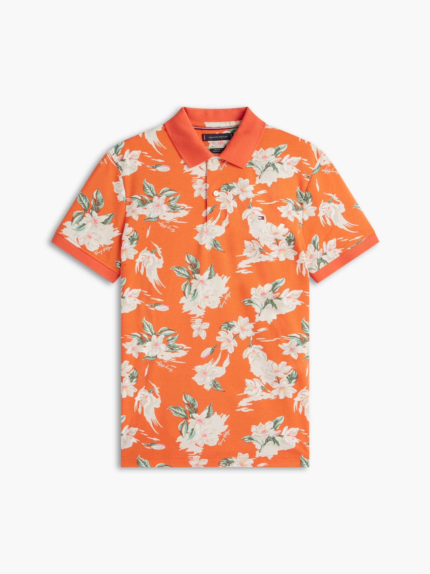 Tommy Hilfiger Regular Fit Floral Print Polo