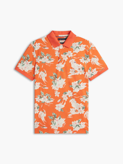 Tommy Hilfiger Regular Fit Floral Print Polo