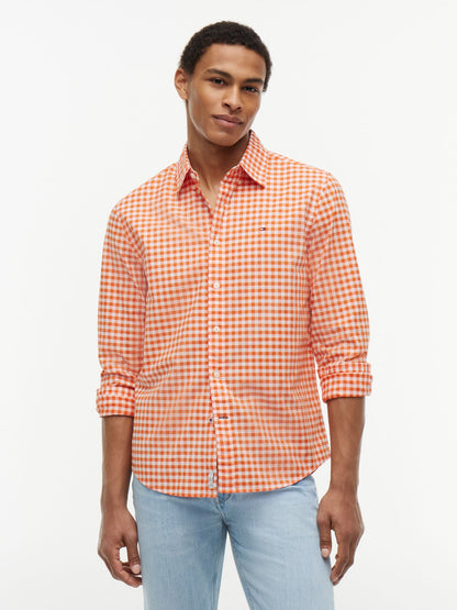 Tommy Hilfiger Regular Fit Gingham Oxford Shirt