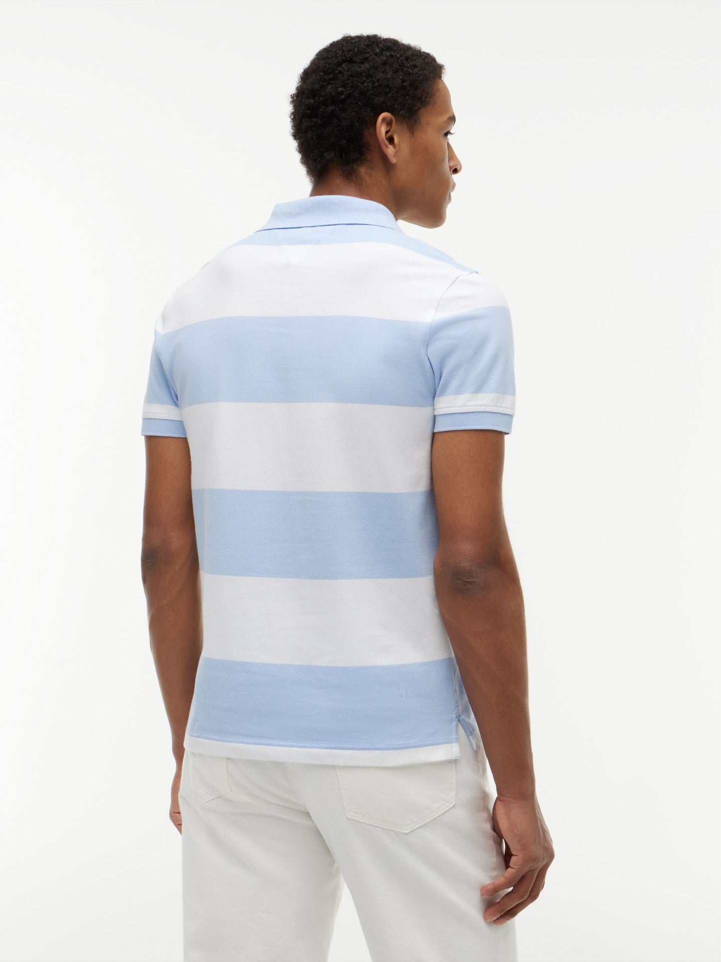 Tommy Hilfiger Slim Fit Rugby Stripe Polo