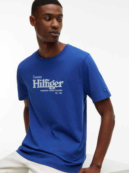 Tommy Hilfiger Nautical Hilfiger Logo T-Shirt